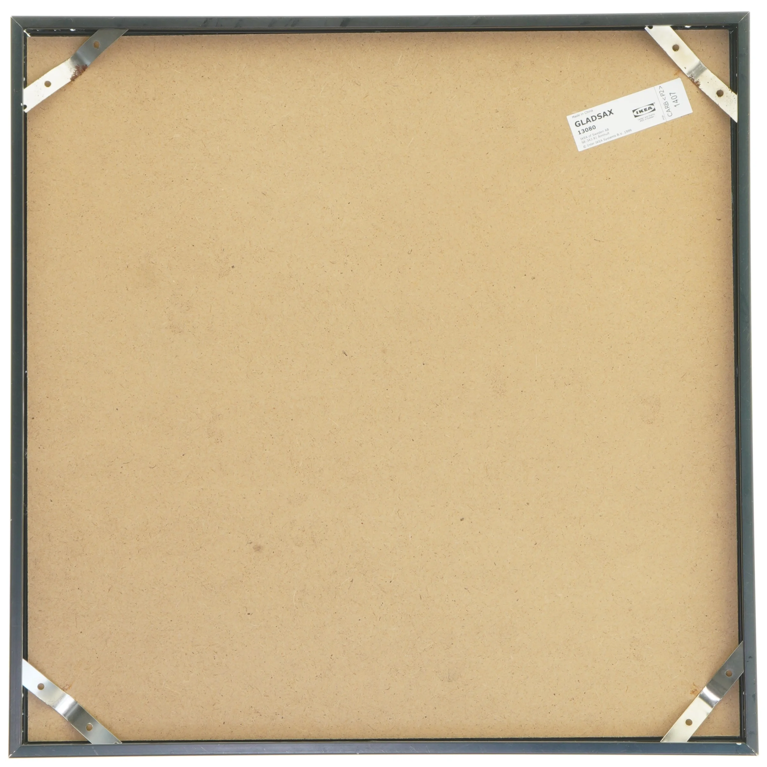 Kvadratisk billede ramme 33x33 cm fra IKEA (str. 33x33 cm)