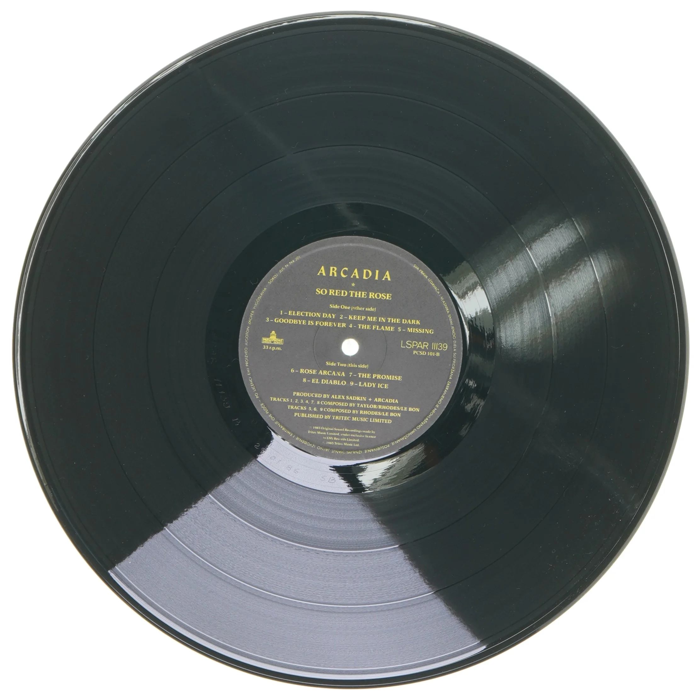 Arcadia - So Red The Rose LP fra Arcadia