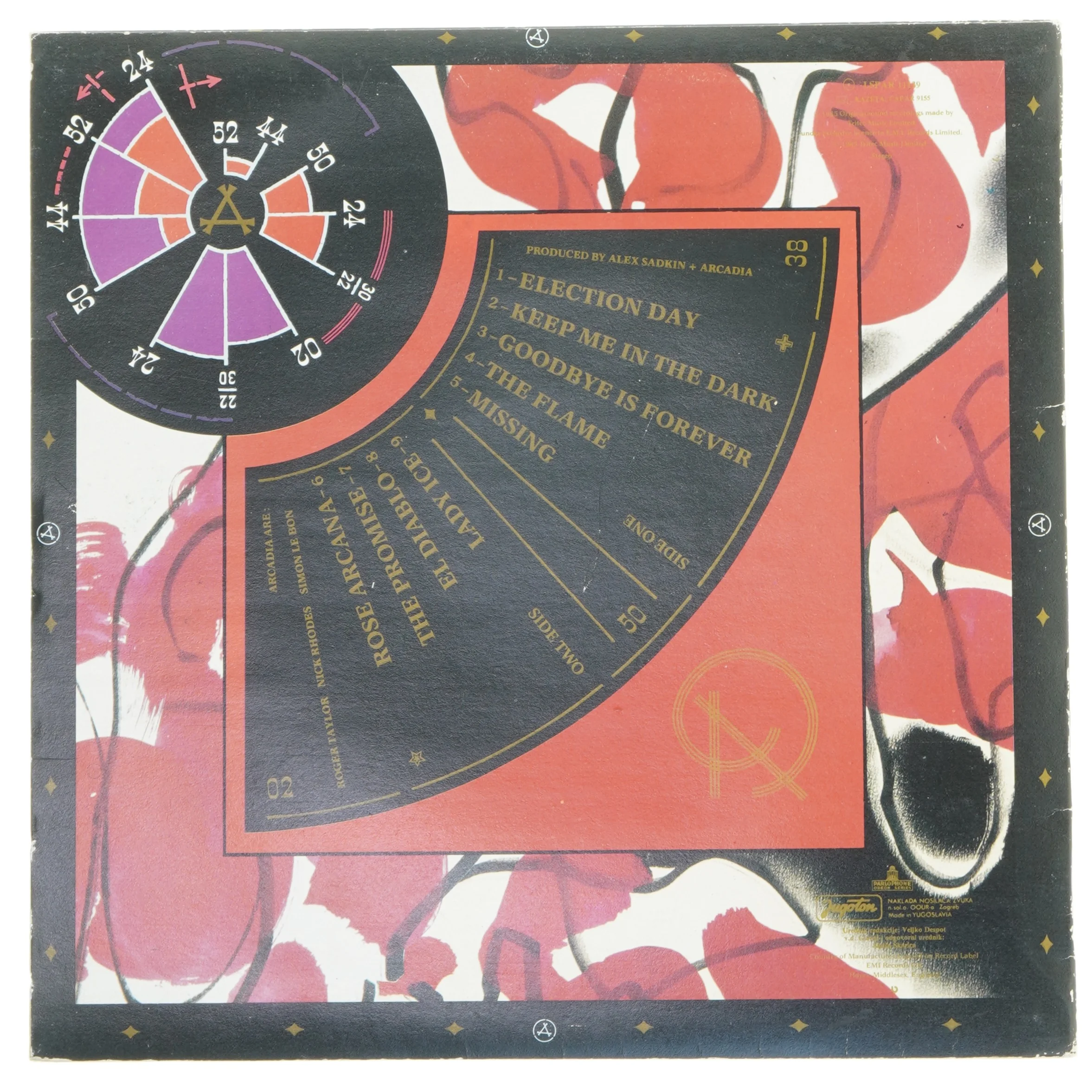 Arcadia - So Red The Rose LP fra Arcadia