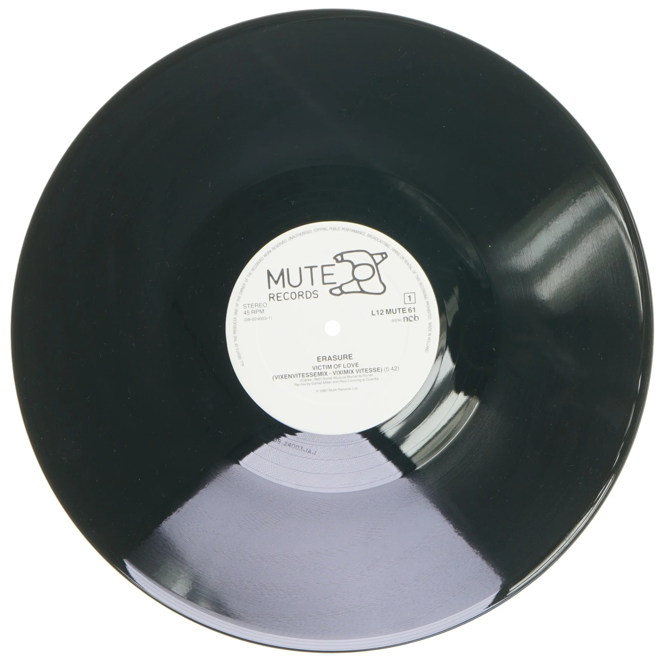 Erasure - Victim of Love Vinyl fra Mute Records