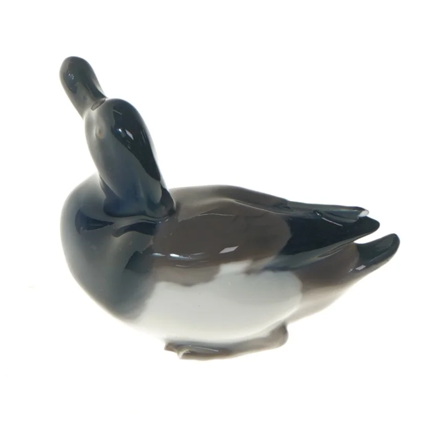 Porcelænsfigur af and fra B&G (str. 11 cm)