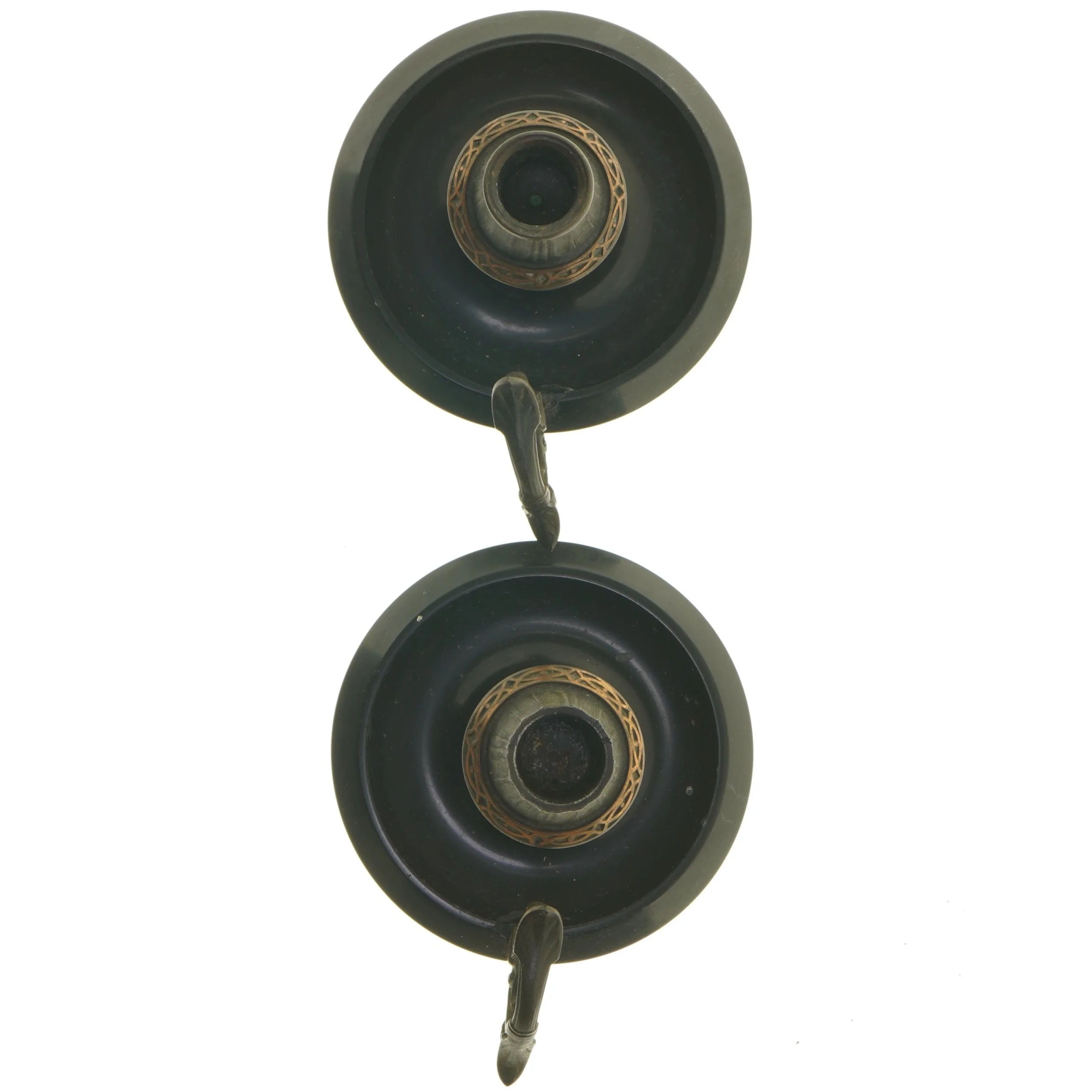 Lysestager med håndtag (str. Ø 12 cm)