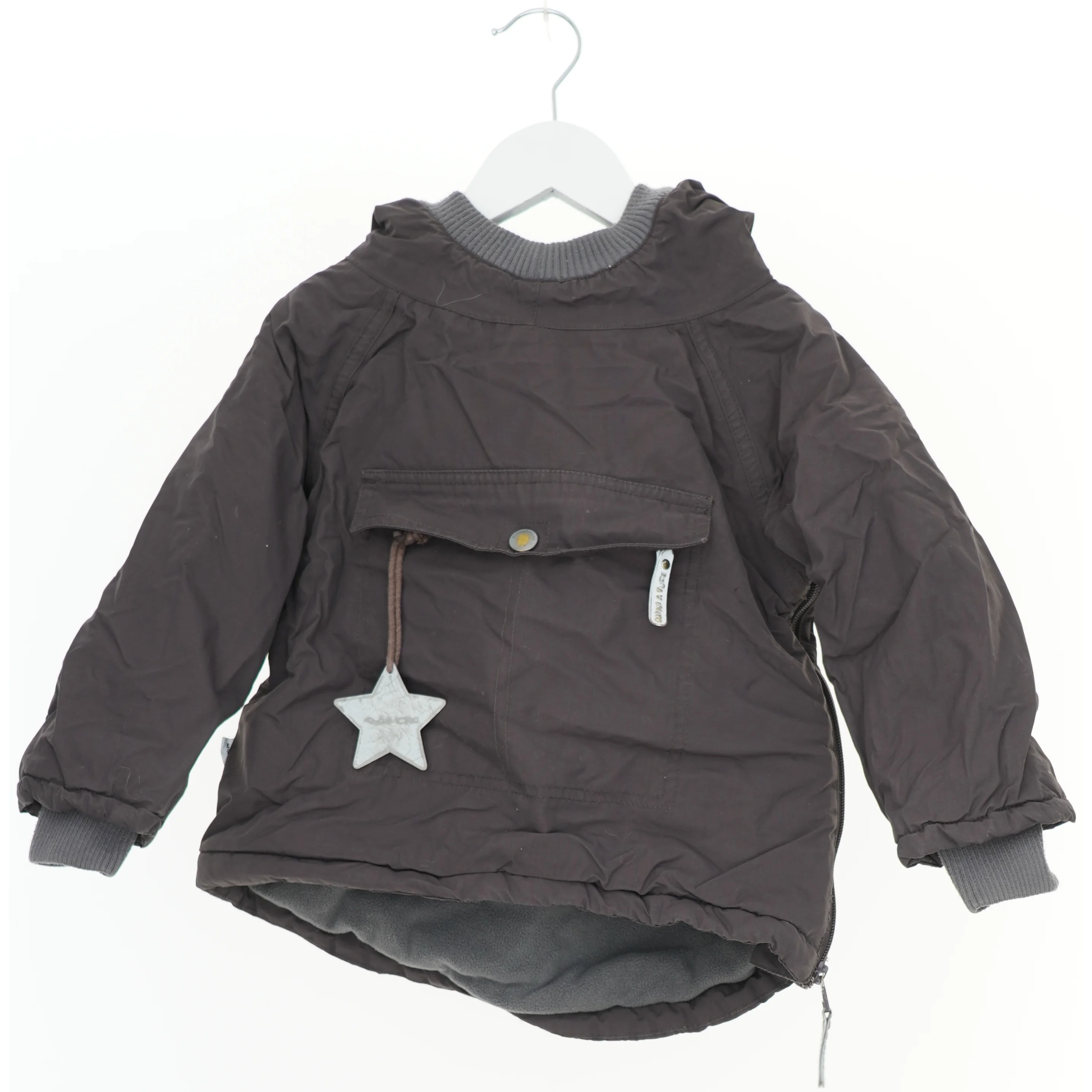 Børnejakke med hætte fra Mini A Ture (str. 98)