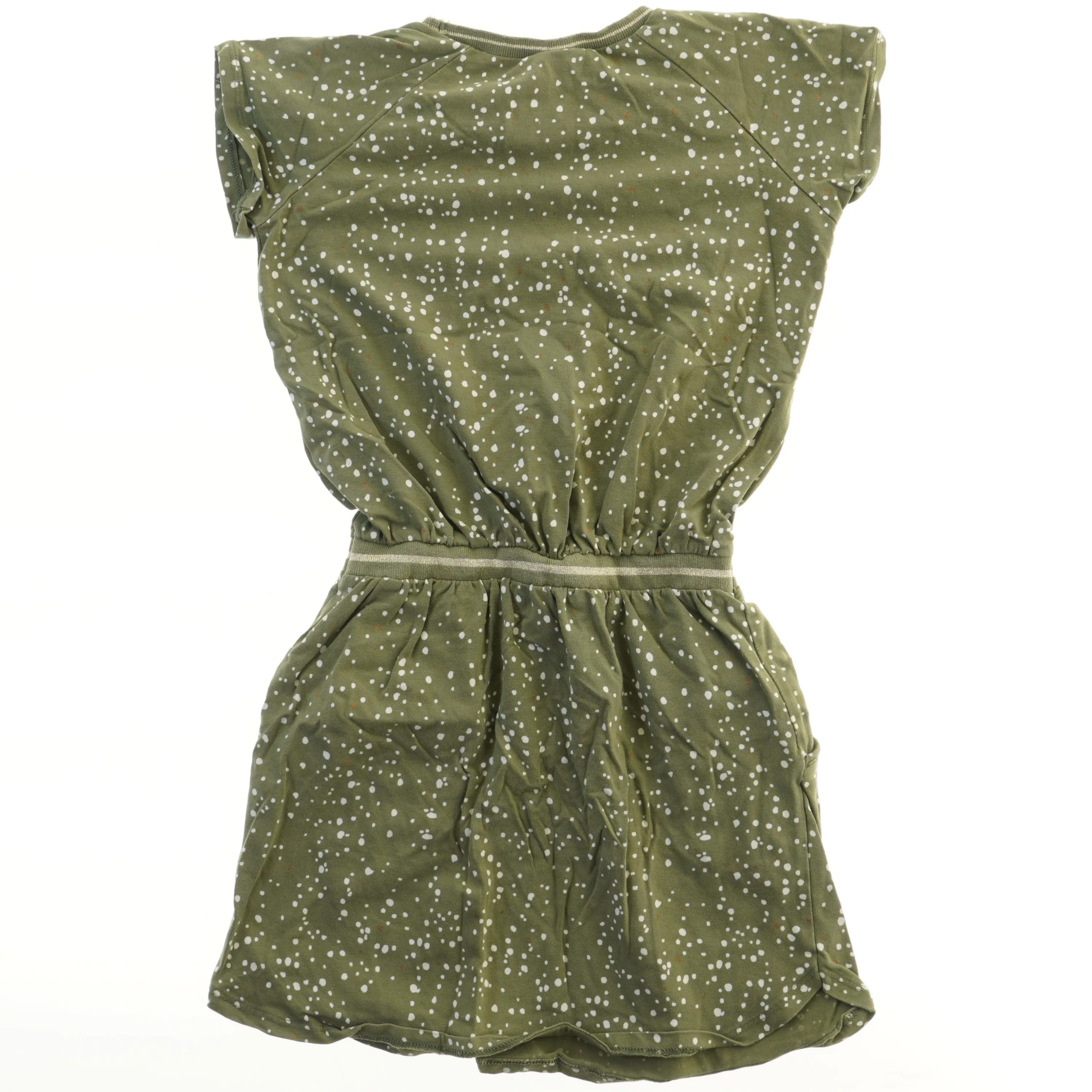 Grøn kjole med mønster fra Pomp de Lux (str. 134)