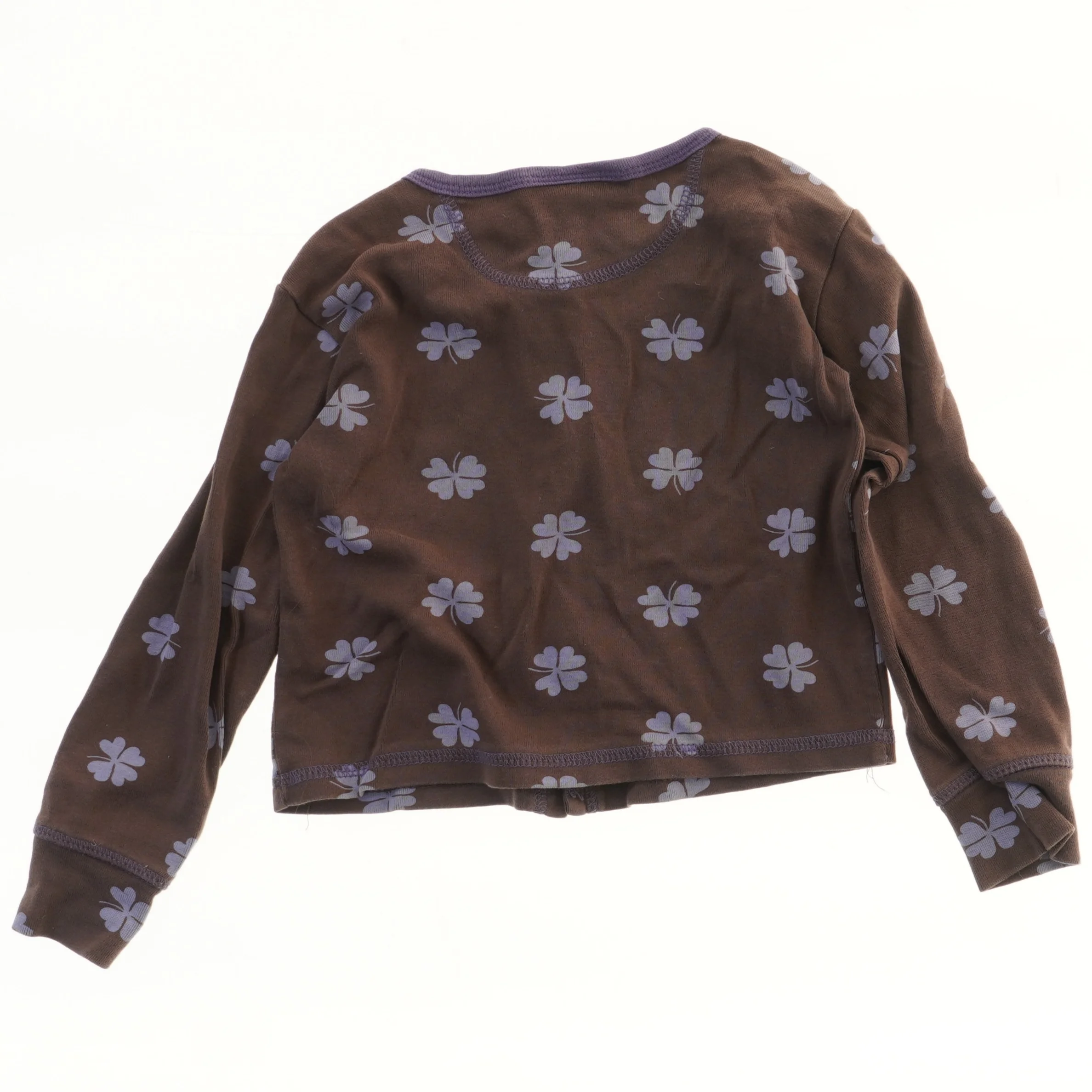 Børne cardigan med blomstermønster fra Holly’s (str. 92)