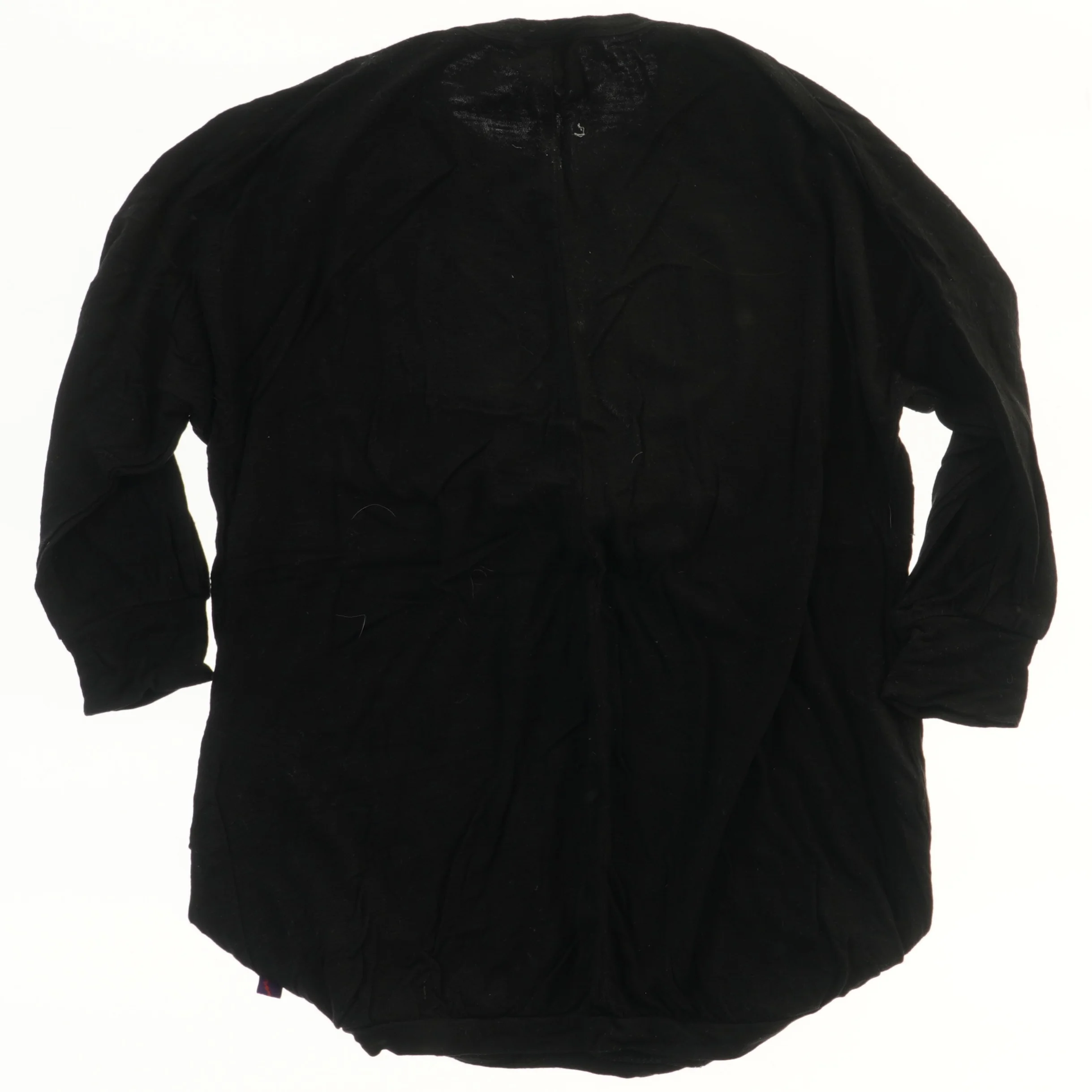 Langærmet kjole med farvede detaljer (str. 104)