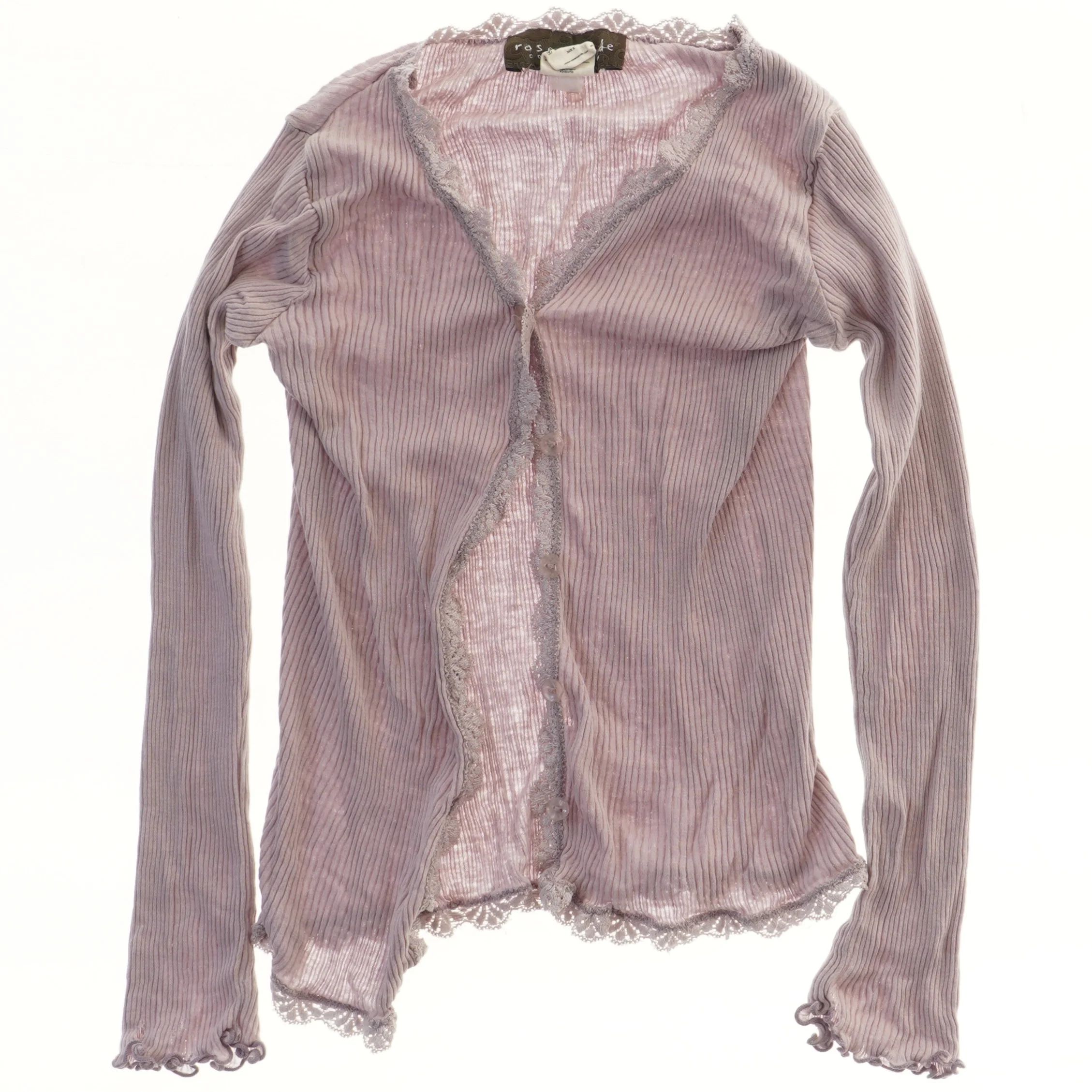 Langærmet cardigan fra Rosemunde (str. 116)