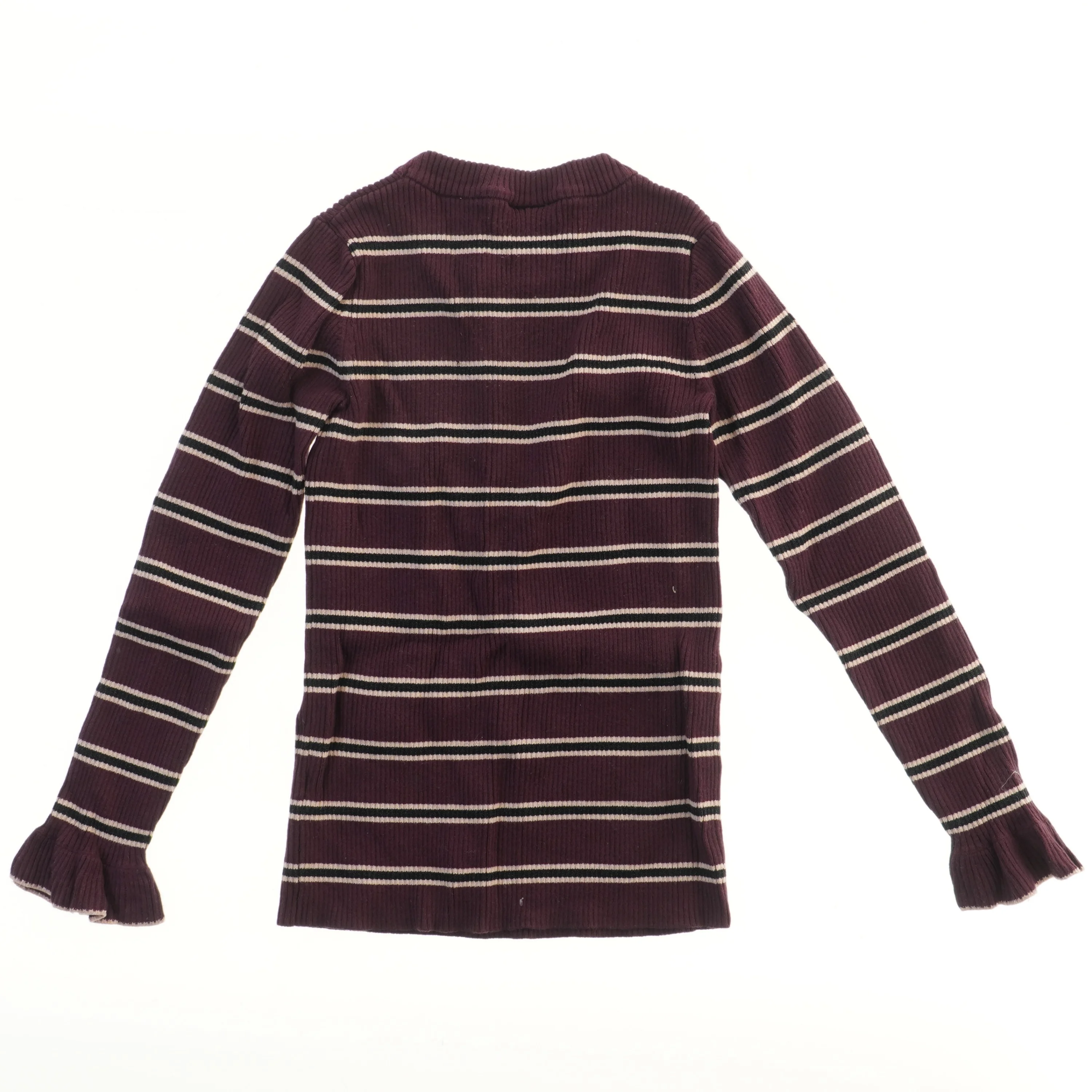 Strikket bluse med striber fra Pomp de Lux (str. 134)