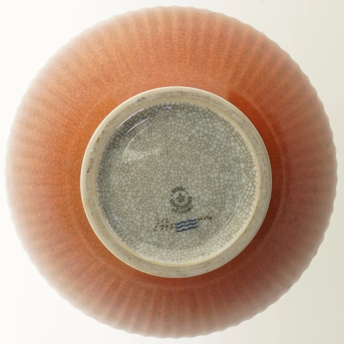 Keramisk vase fra Royal Copenhagen fra Royal Copenhagen, 212 2793(str. Ø 17x24 cm) (str. Ø 17x24 cm)