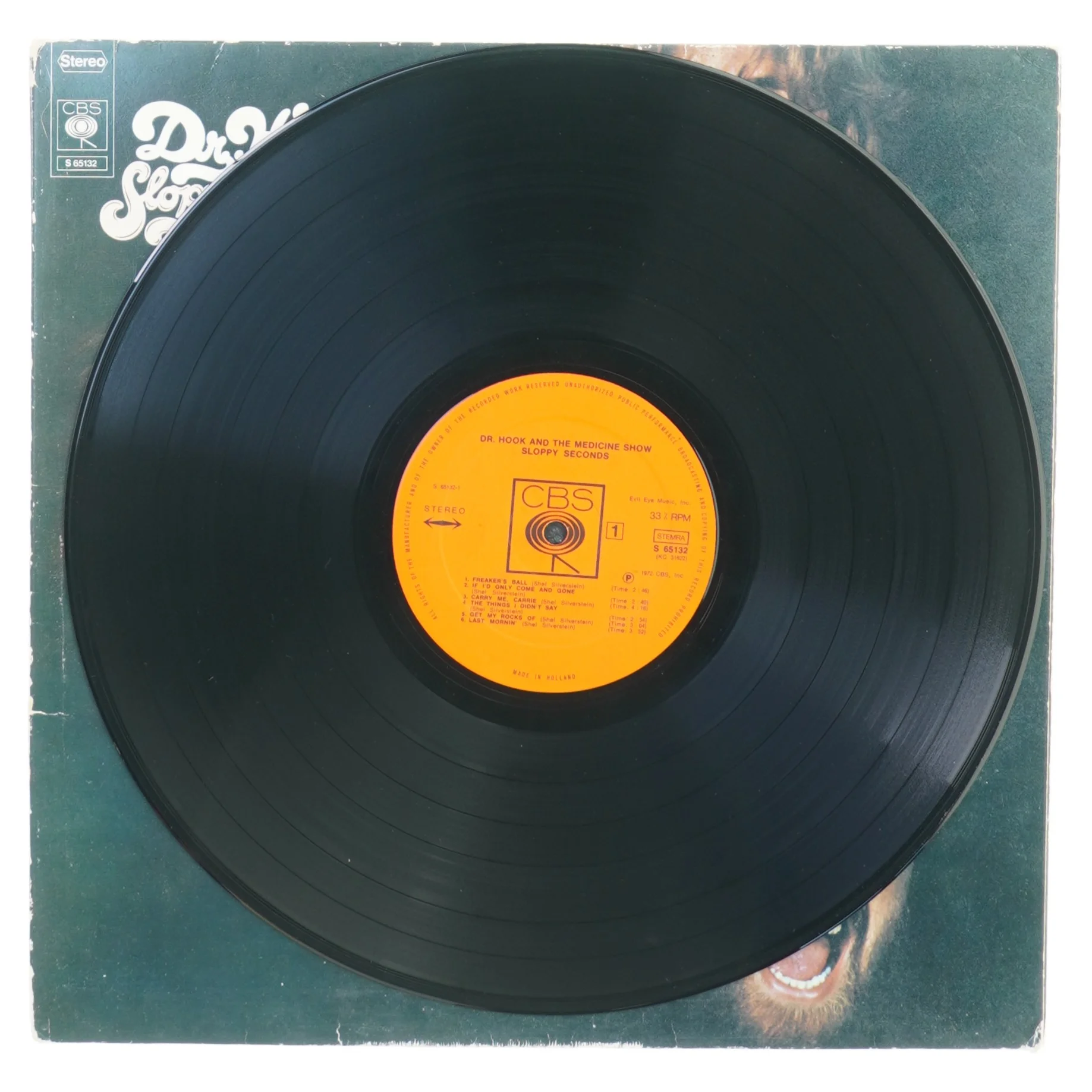 Dr Hook, sloppy seconds fra Cbs (str. 30 cm)