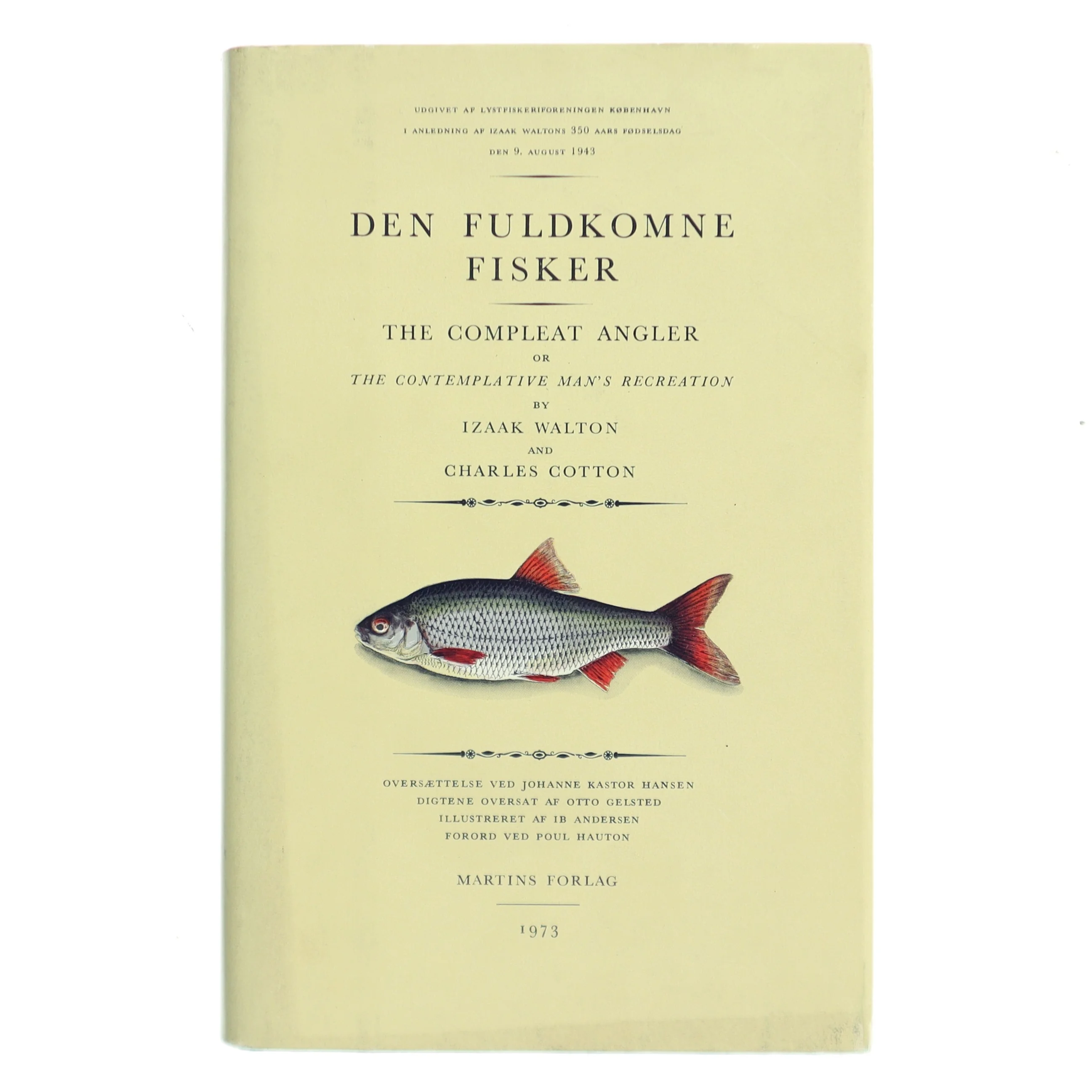 Den Fuldkomne Fisker af Izaak Walton (Bog)