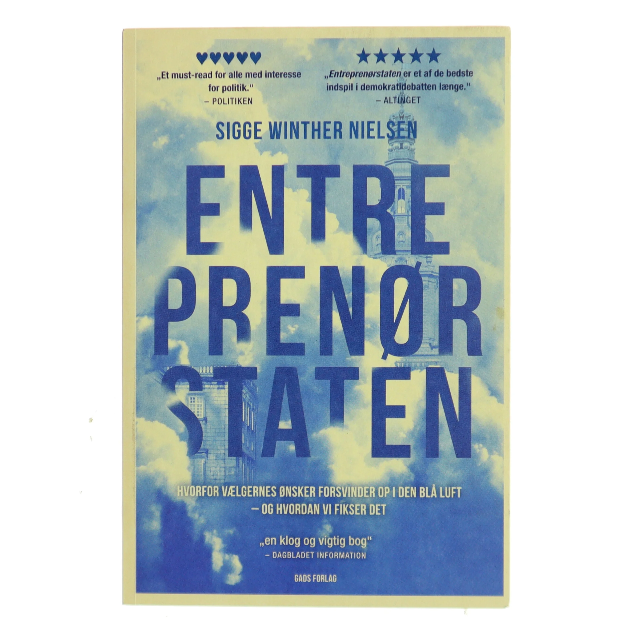 Entreprenørstaten af Sigge Winther Nielsen (Bog)