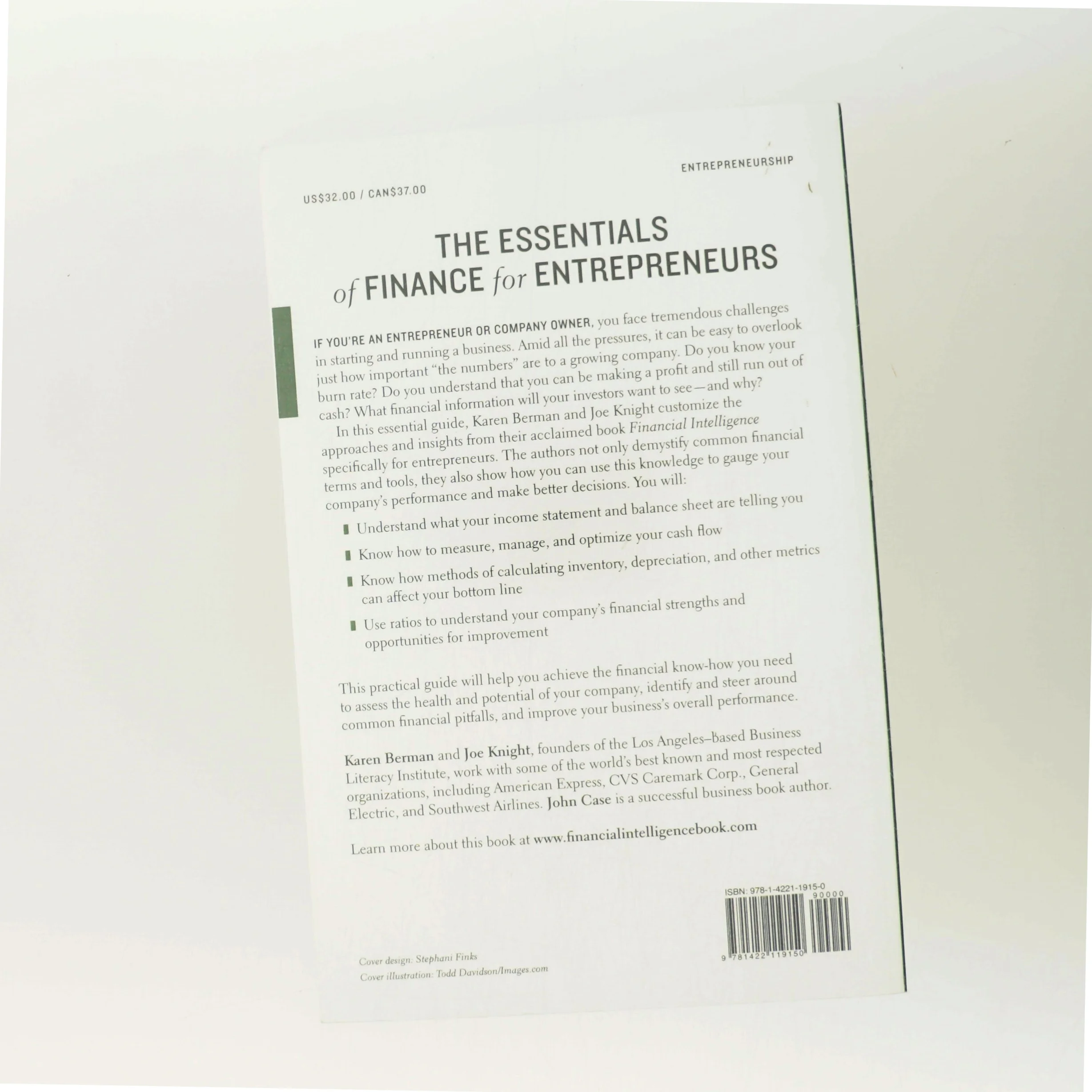 Financial intelligence for entrepreneurs : what you really need to know about the numbers (Bog)