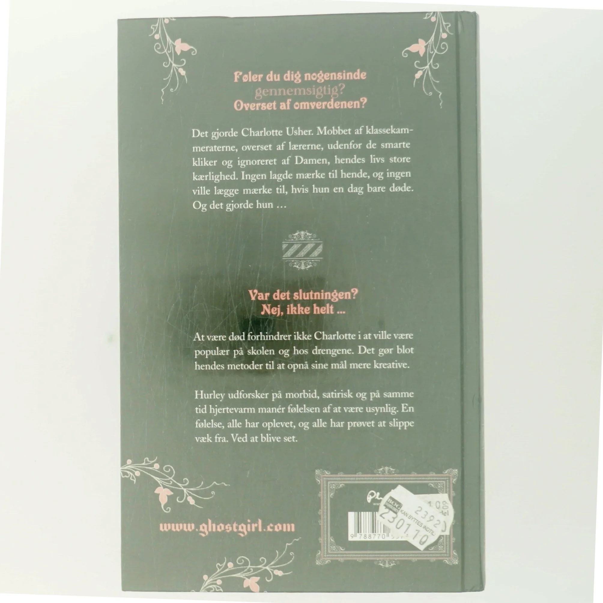 ghostgirl af Tonya Hurley (Bog)