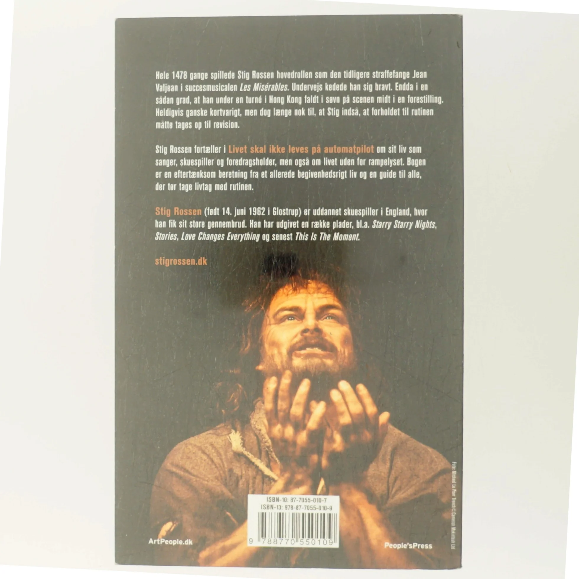 Livet skal ikke leves på automatpilot af Stig Rossen (Bog)