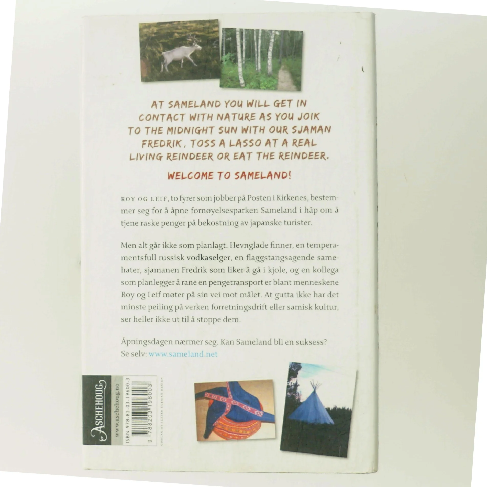 Sameland : roman af Magne Hovden (Bog)