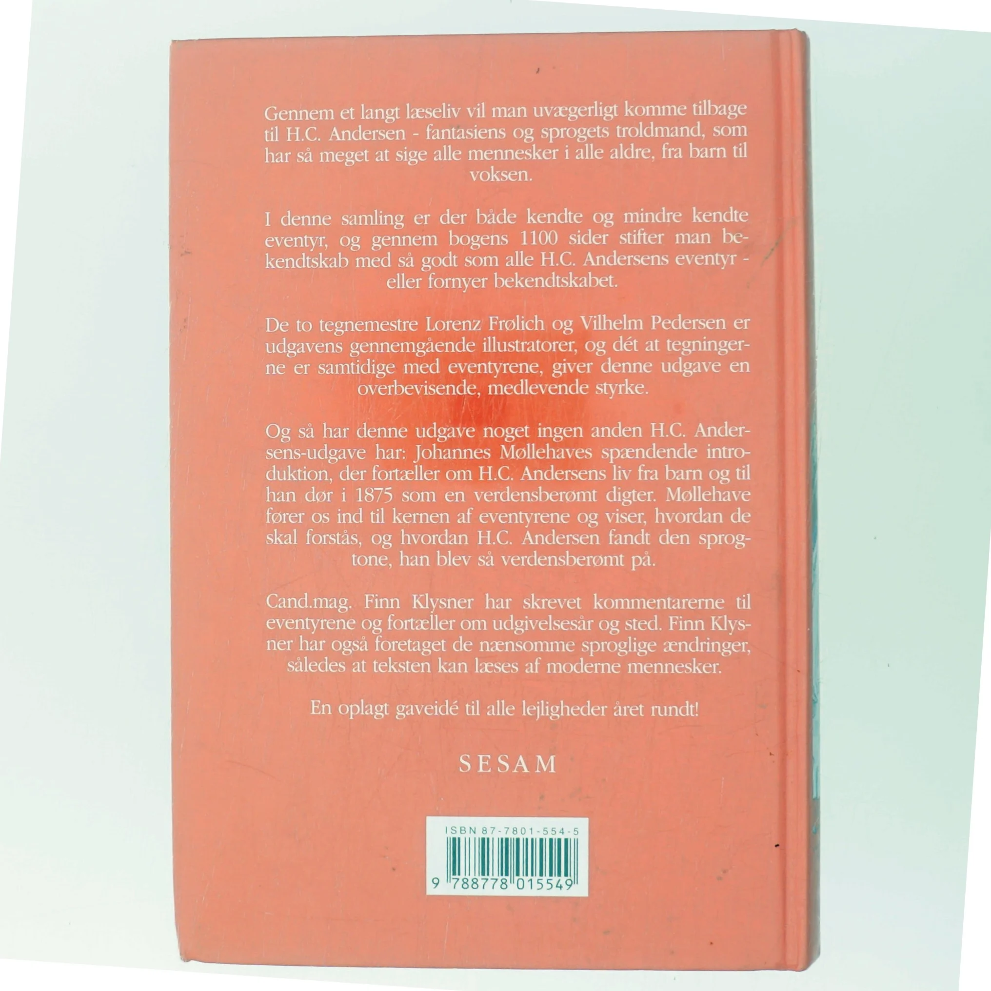 Eventyr og historier (Ved Johannes Møllehave) af H. C. Andersen (f. 1805) (Bog)