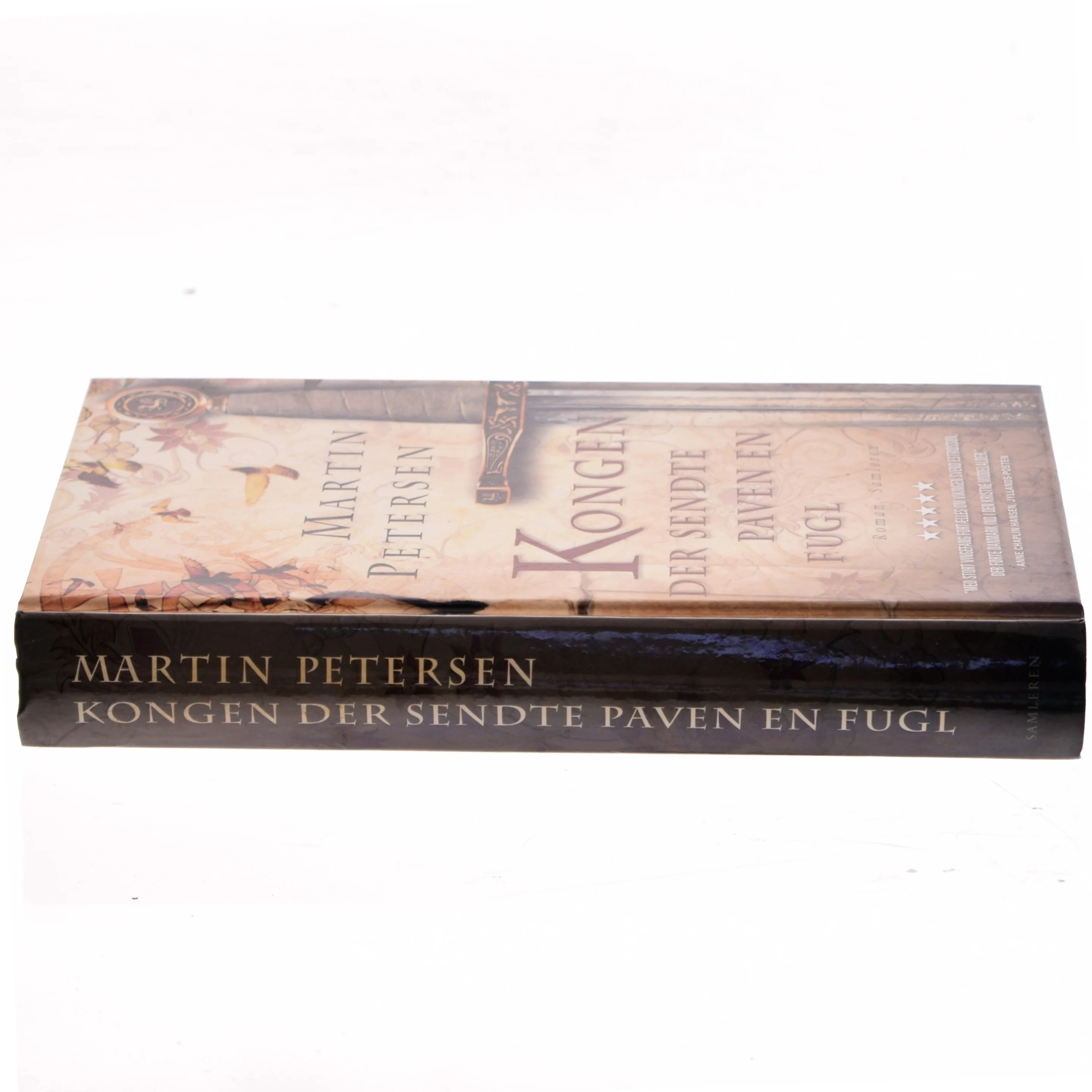 Kongen der sendte paven en fugl af Martin Petersen (Bog)