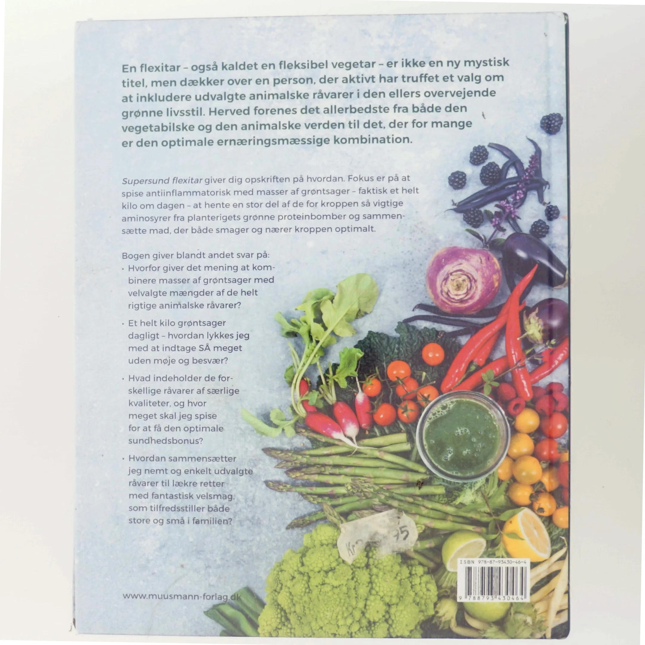 Supersund flexitar : den optimale balance mellem kød grønt af Sandra Pugliese (Bog)