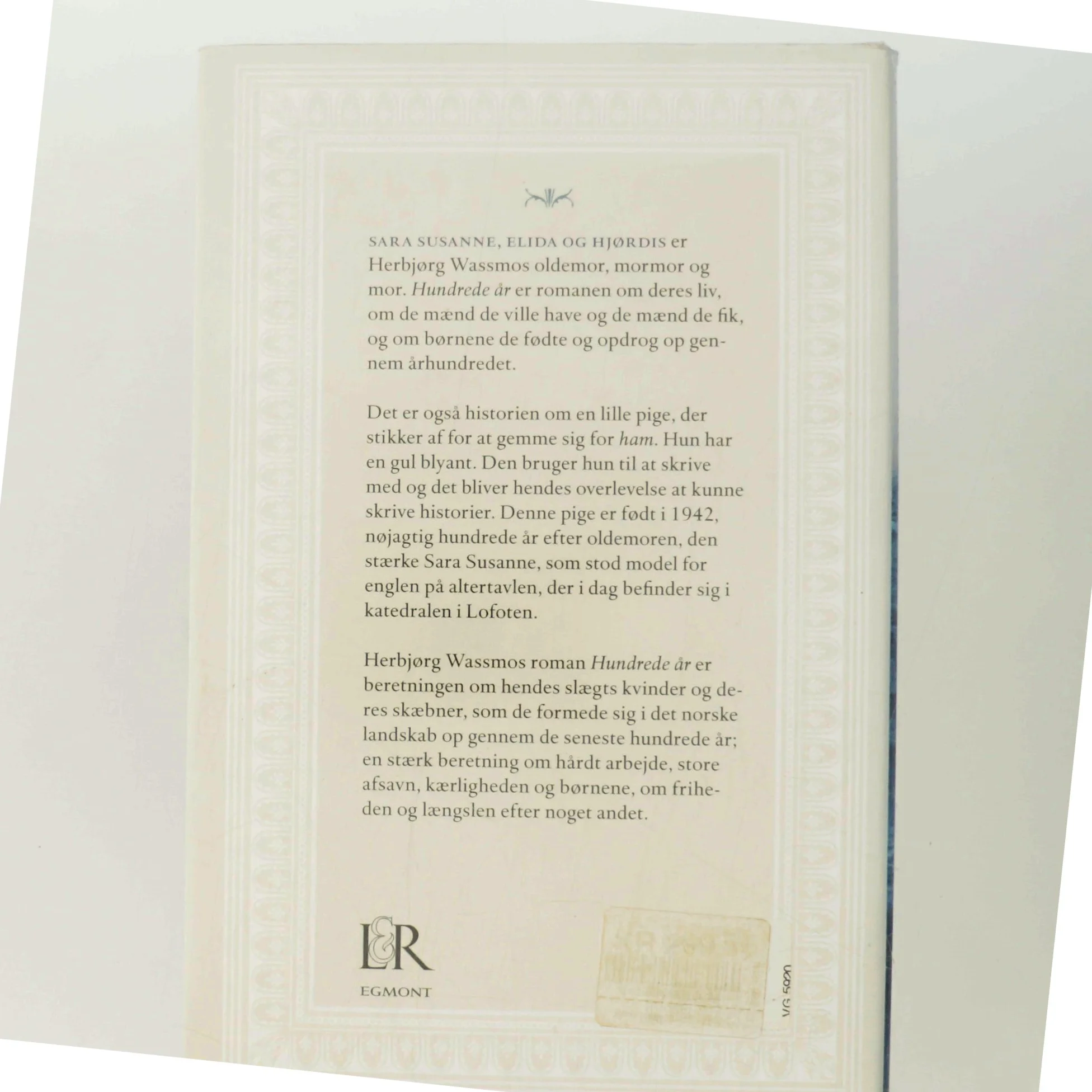 Hundrede år af Herbjørg Wassmo (Bog)