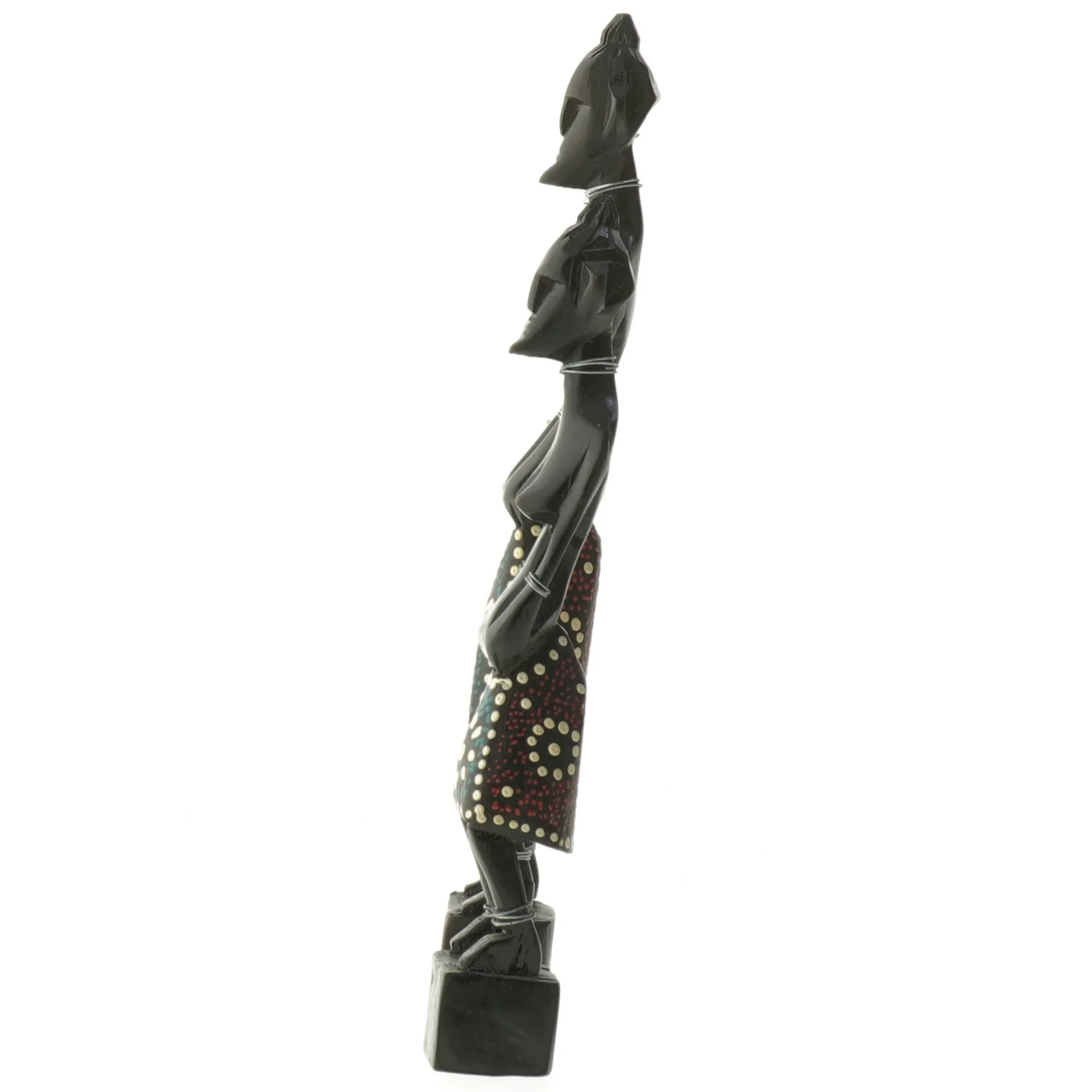Afrikanske figurer (str. 19 cm og 24 cm)