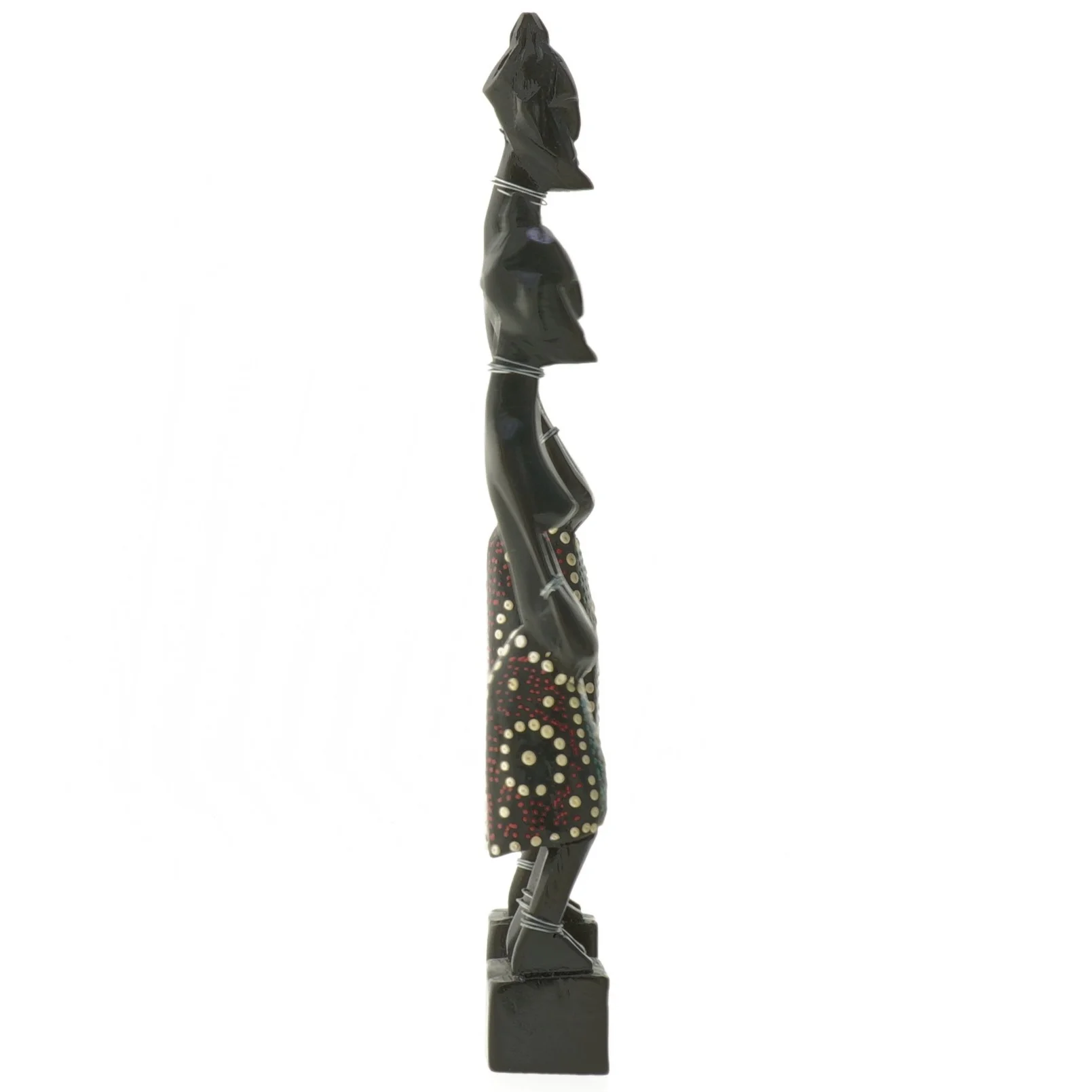 Afrikanske figurer (str. 19 cm og 24 cm)