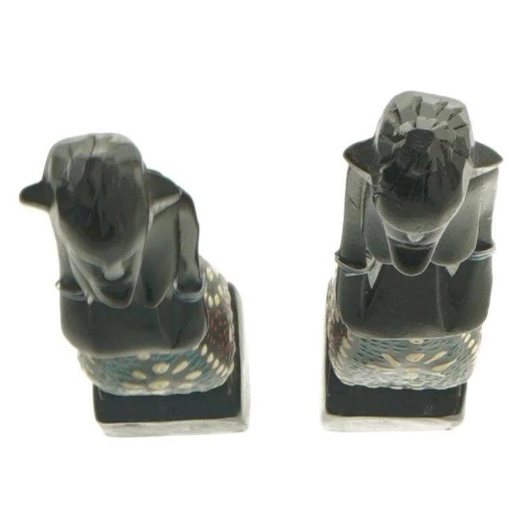 Afrikanske figurer (str. 19 cm og 24 cm)