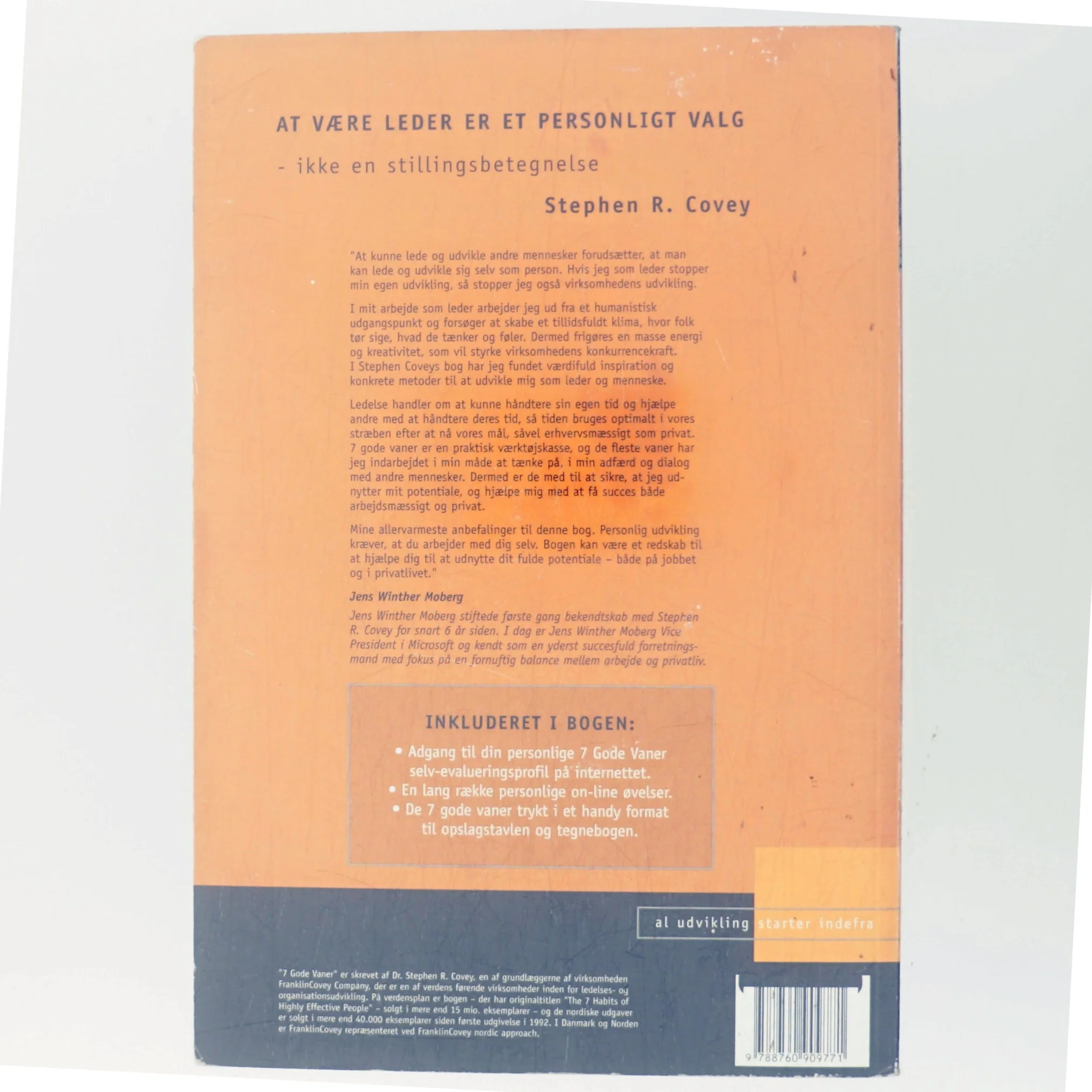 7 gode vaner : personligt lederskab og livskraft af Stephen R. Covey (Bog)