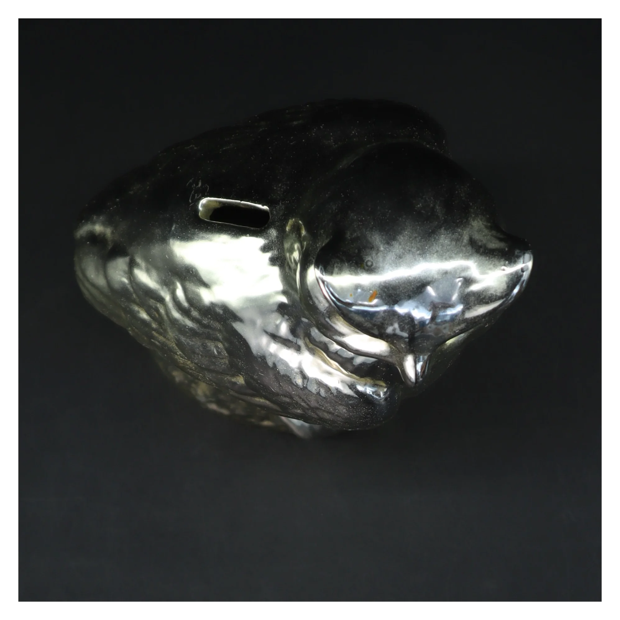 Guld ugle sparebøsse (str. 27 cm)