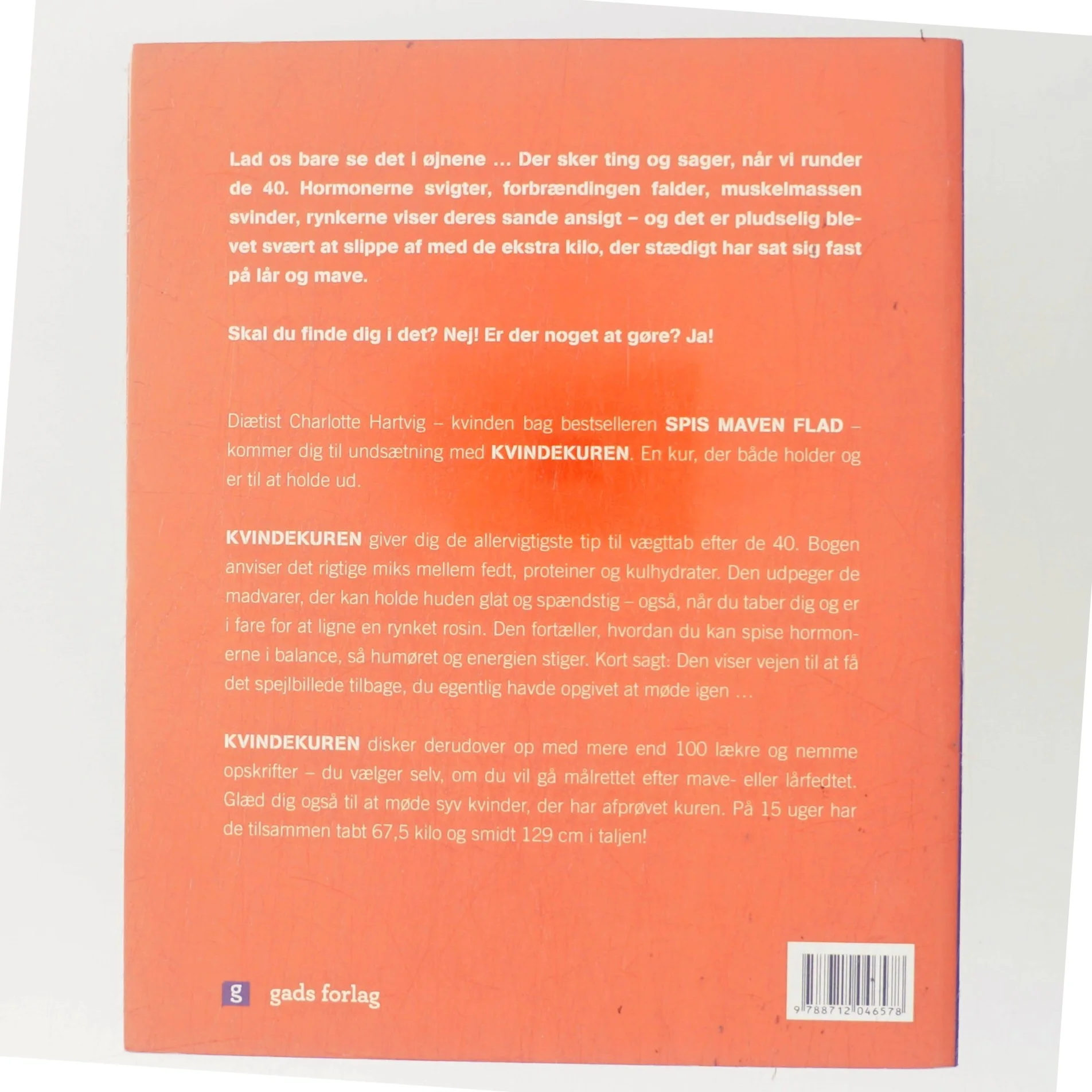 Kvindekuren : slank uden rynker af Charlotte Hartvig (Bog)