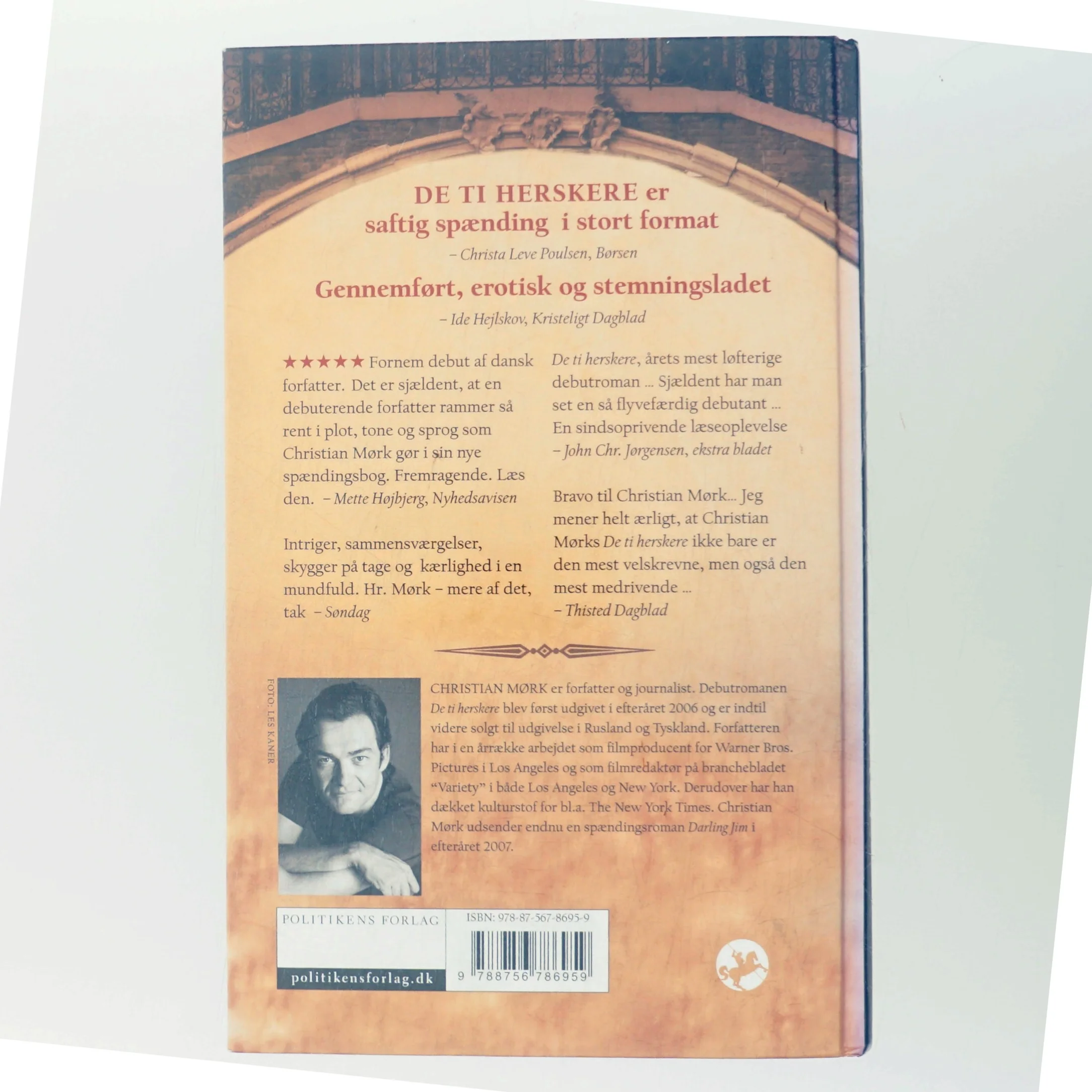 De ti herskere : roman af Christian Mørk (Bog)