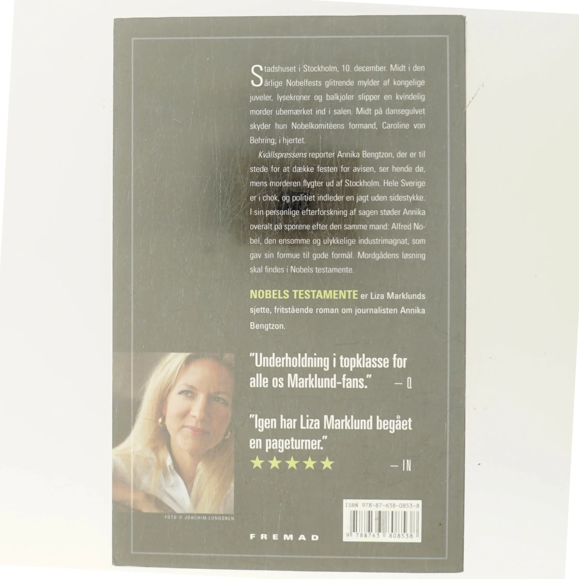 Nobels testamente af Liza Marklund (Bog)