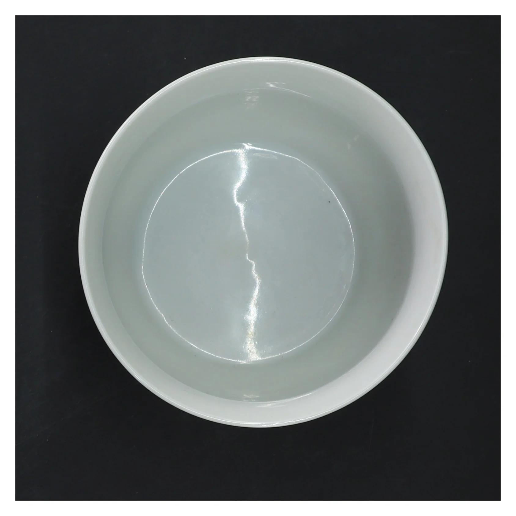 Blå og hvid porcelænskrukke med fugle fra Svane Stellet (str. 10 cm)