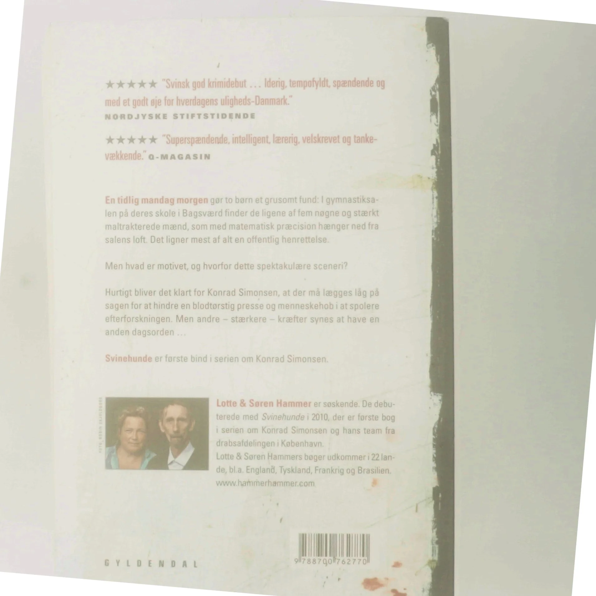Svinehunde : kriminalroman af Lotte Hammer (Bog)