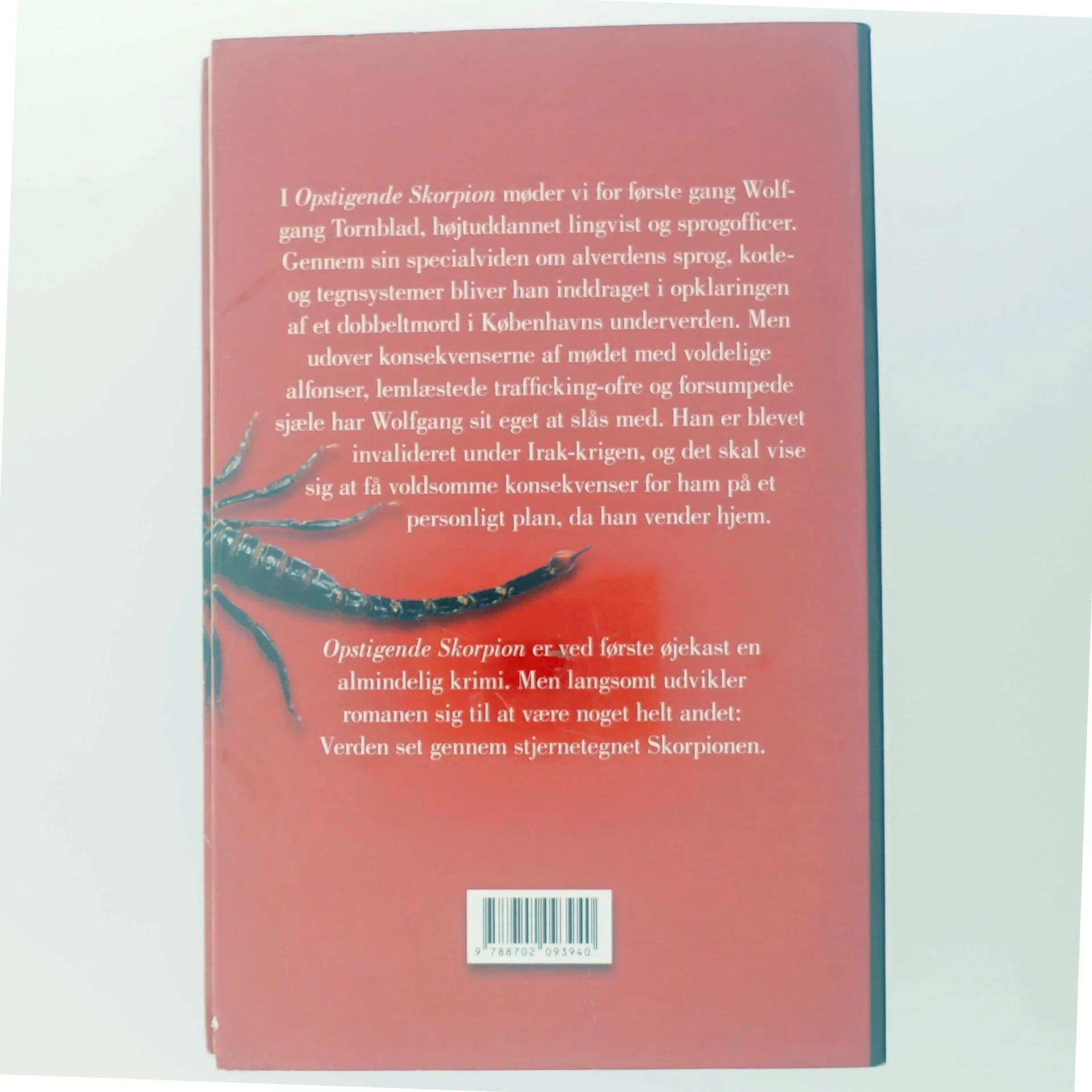 Opstigende skorpion : roman af Kristian Ditlev Jensen (f. 1971) (Bog)