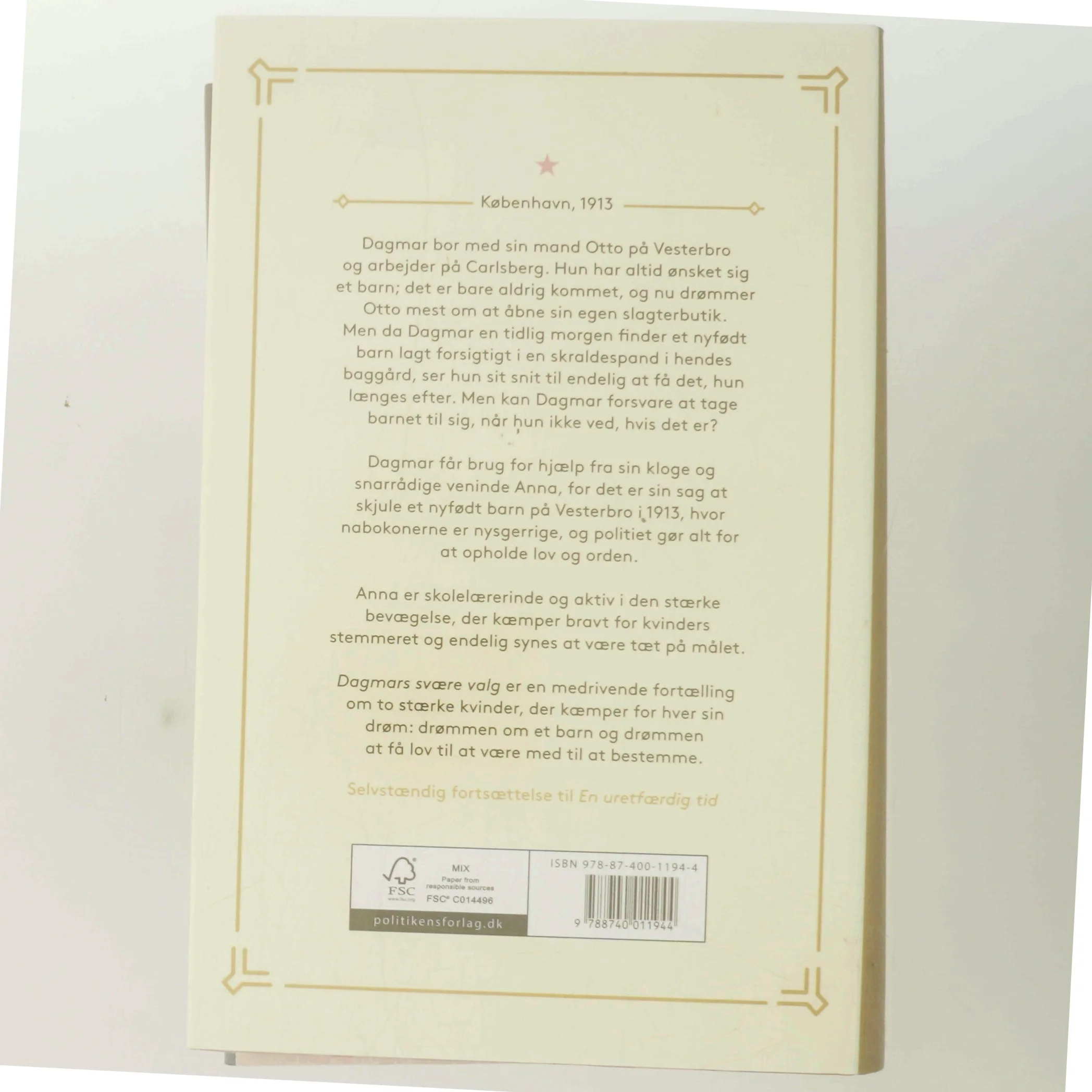 Dagmars svære valg af Gertrud Tinning (Bog)