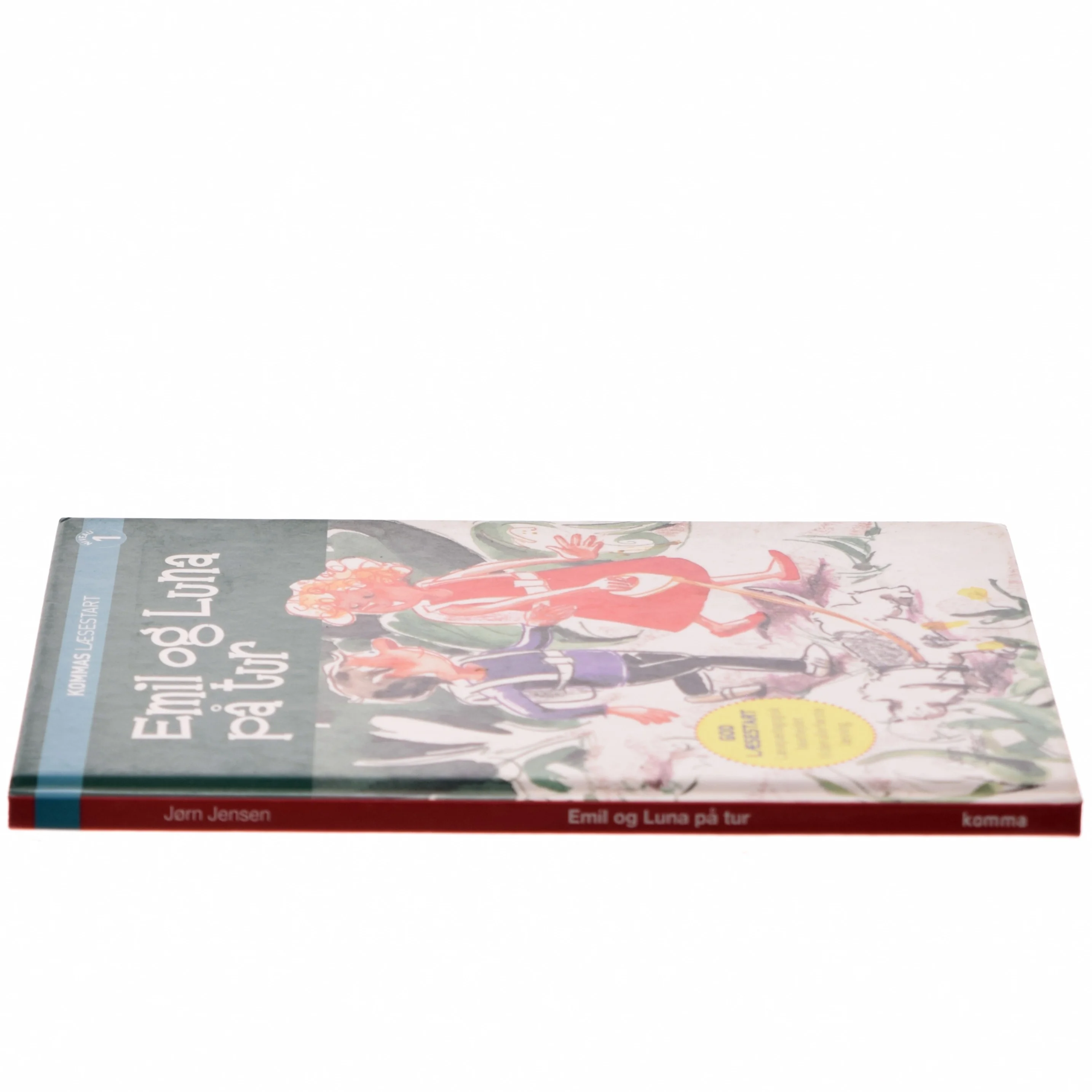 Emil og Luna på tur - Kommas læsestart af Jørn Jensen (Bog)