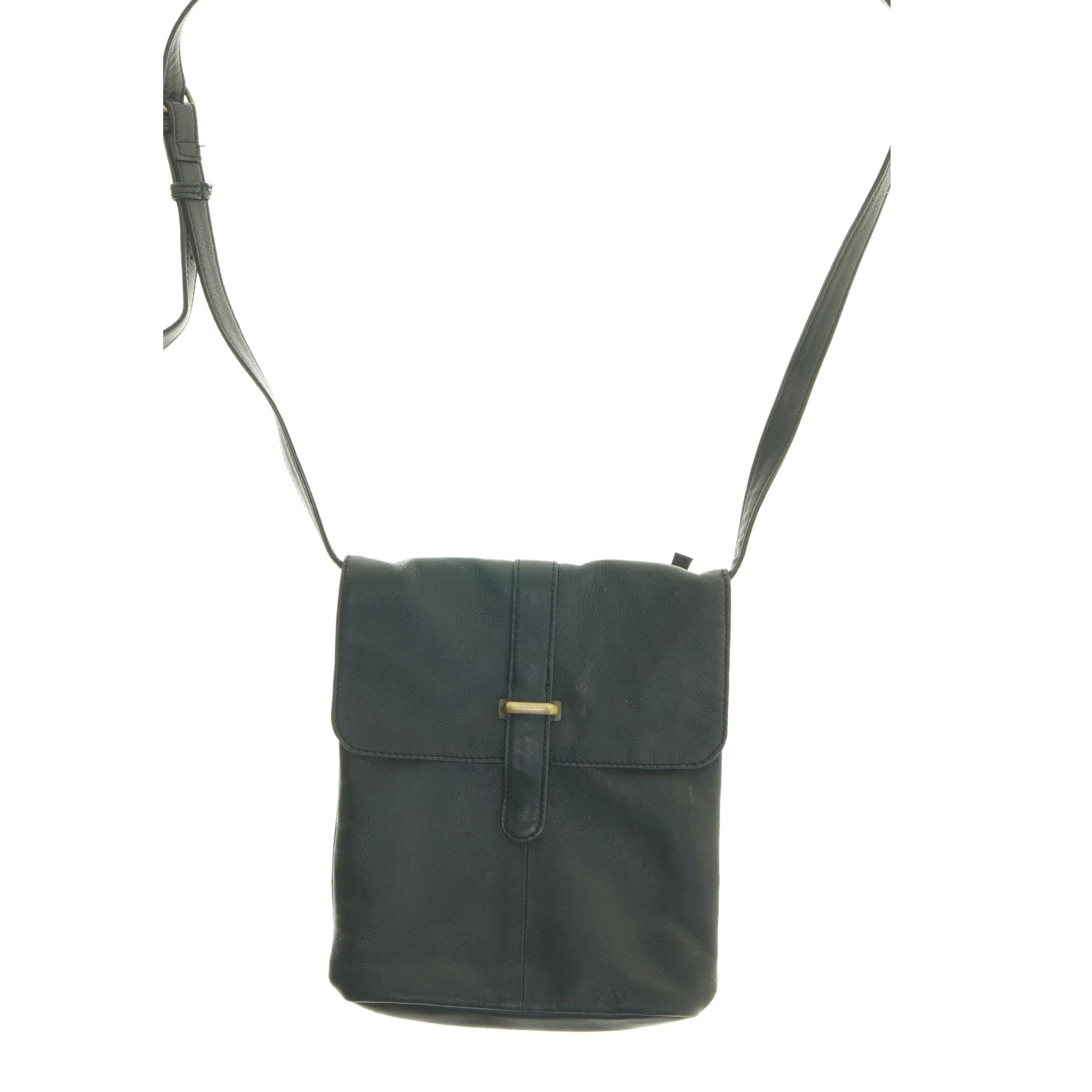 Sort skuldertaske (str. 29x24 cm)