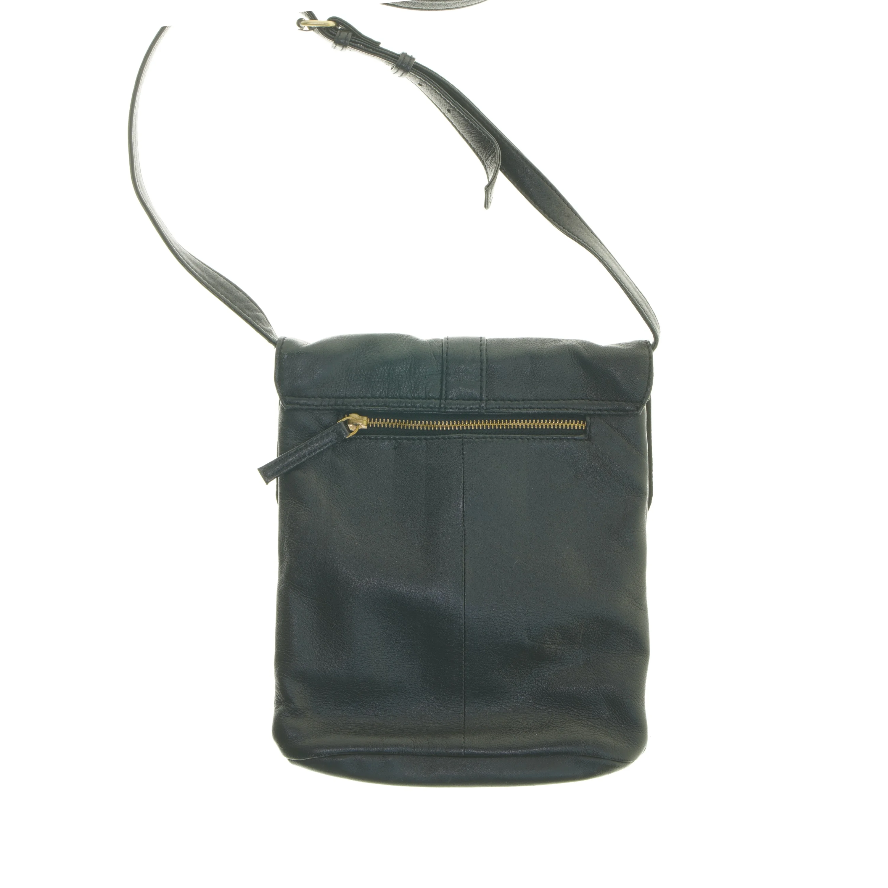 Sort skuldertaske (str. 29x24 cm)