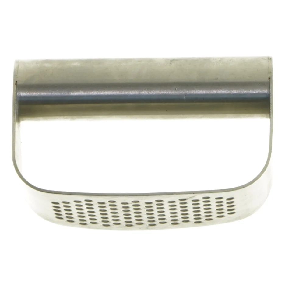 Rustfrit st&aring;l hvidl&oslash;gspresser (str. 10x6 cm)