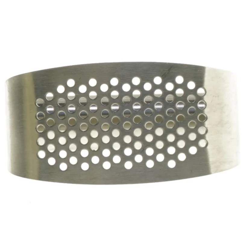 Rustfrit stål hvidløgspresser (str. 10x6 cm)