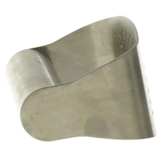 Rustfrit stål hvidløgspresser (str. 10x6 cm)