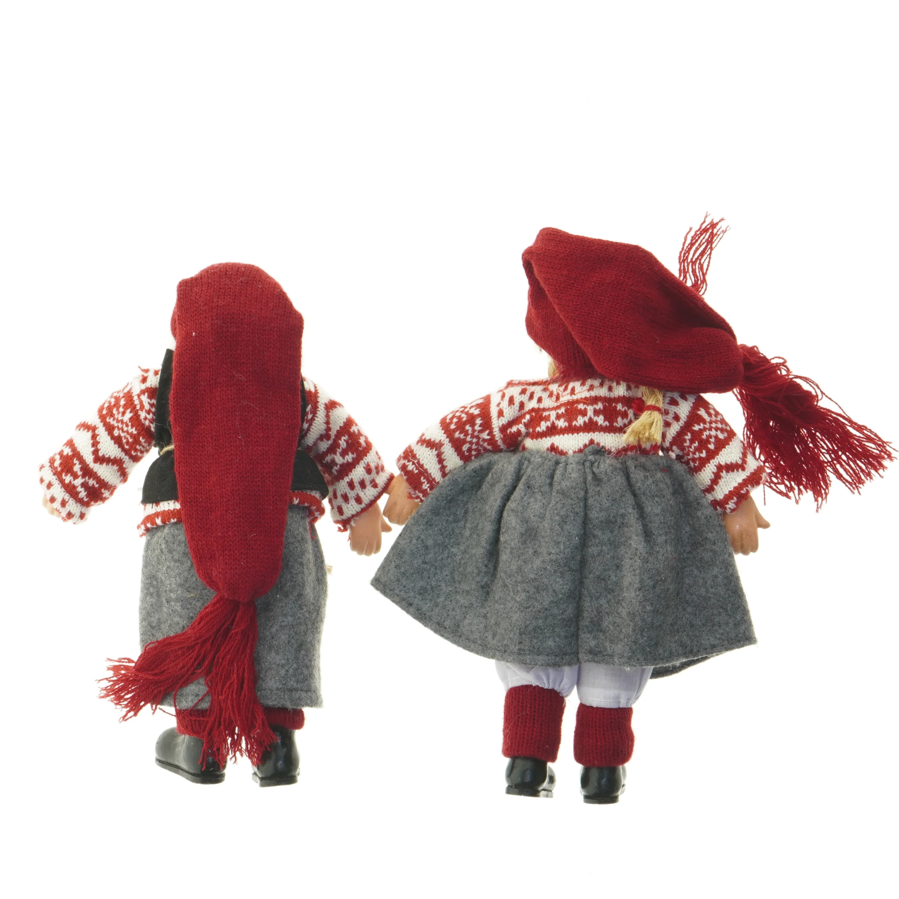 Julemand og nissemor dukker (str.  26 cm)