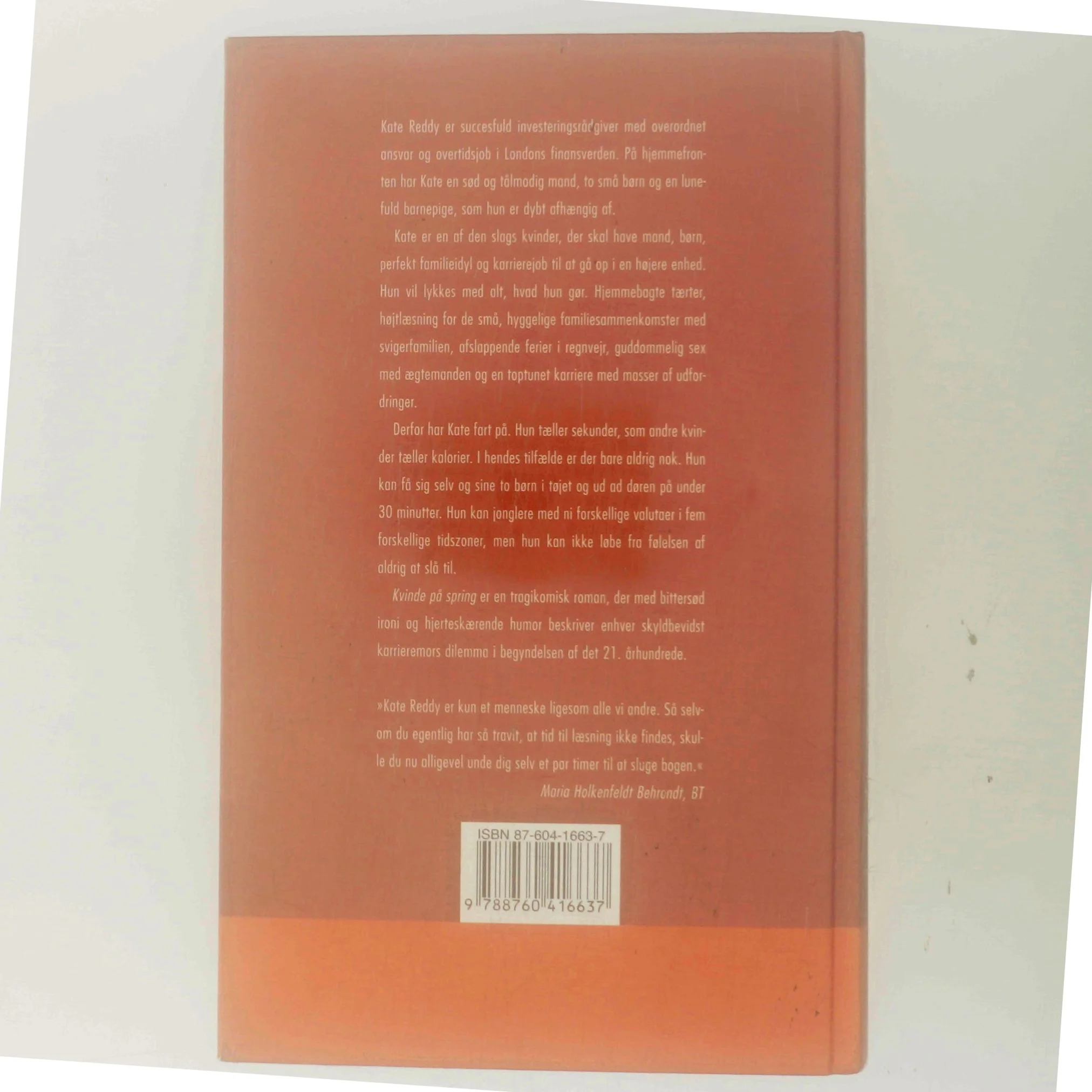 Kvinde på spring : en komedie om fiasko, en tragedie om succes af Allison Pearson (Bog)