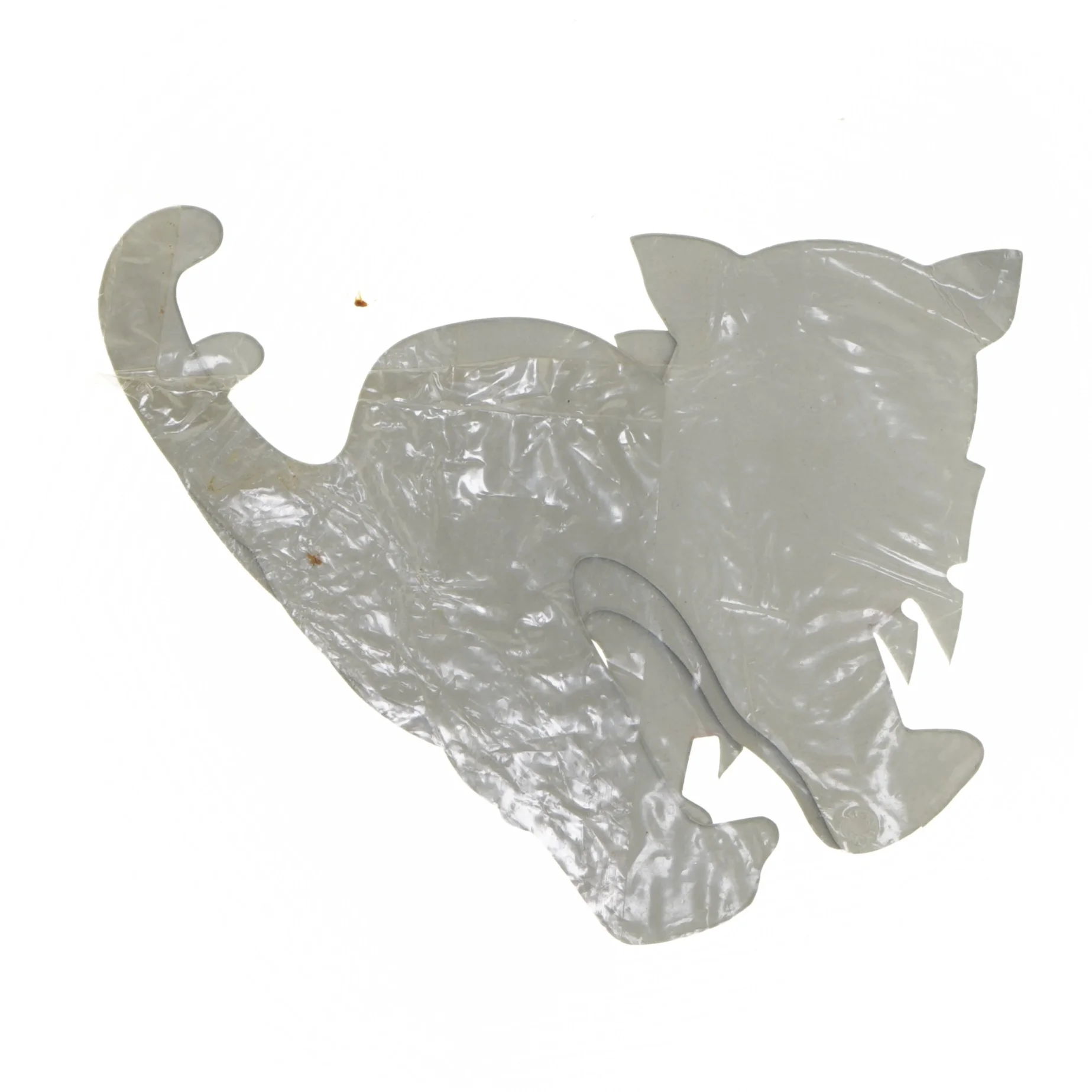 Papirdekoration til fastelavn (str. 19x15 cm)