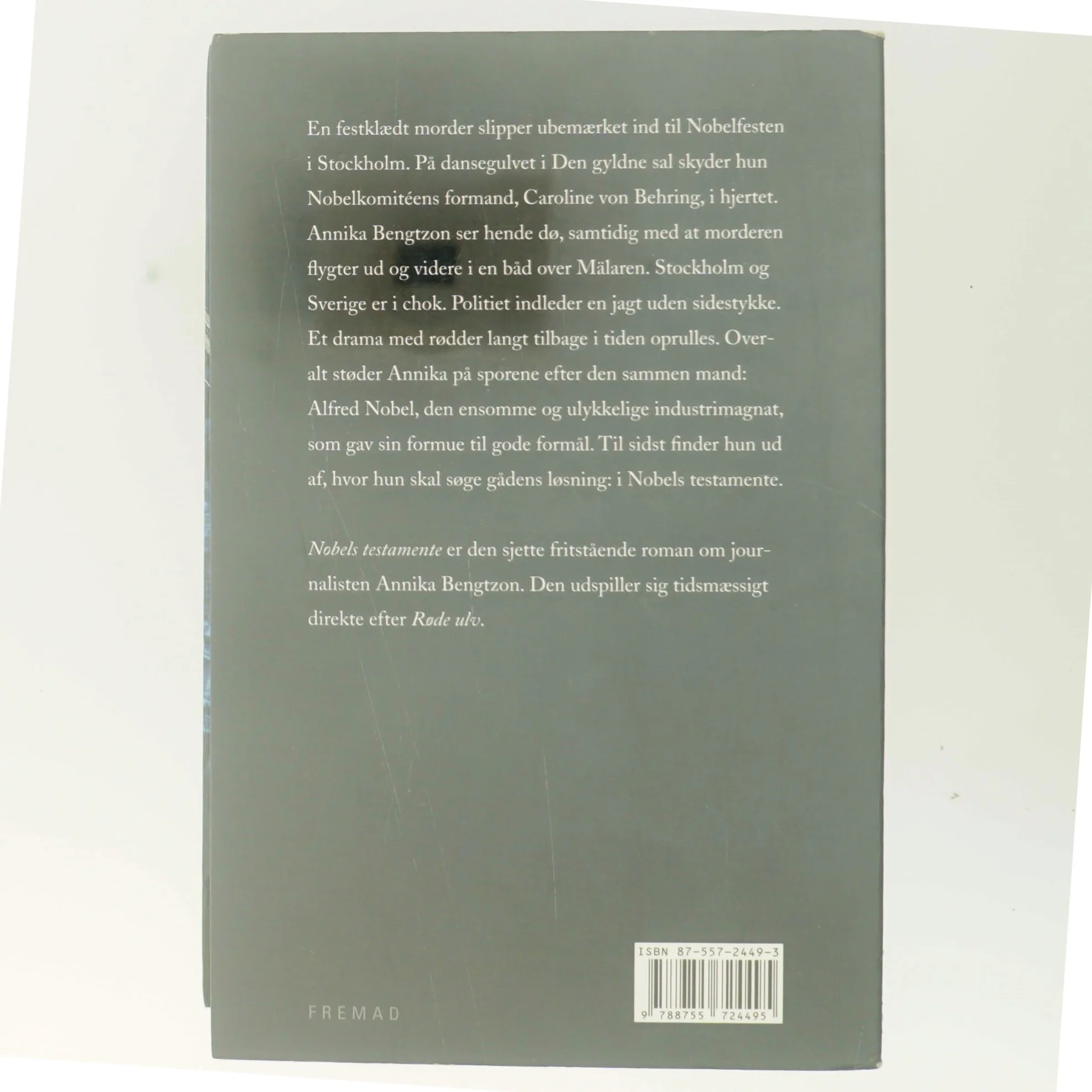 Nobels testamente af Liza Marklund (Bog)