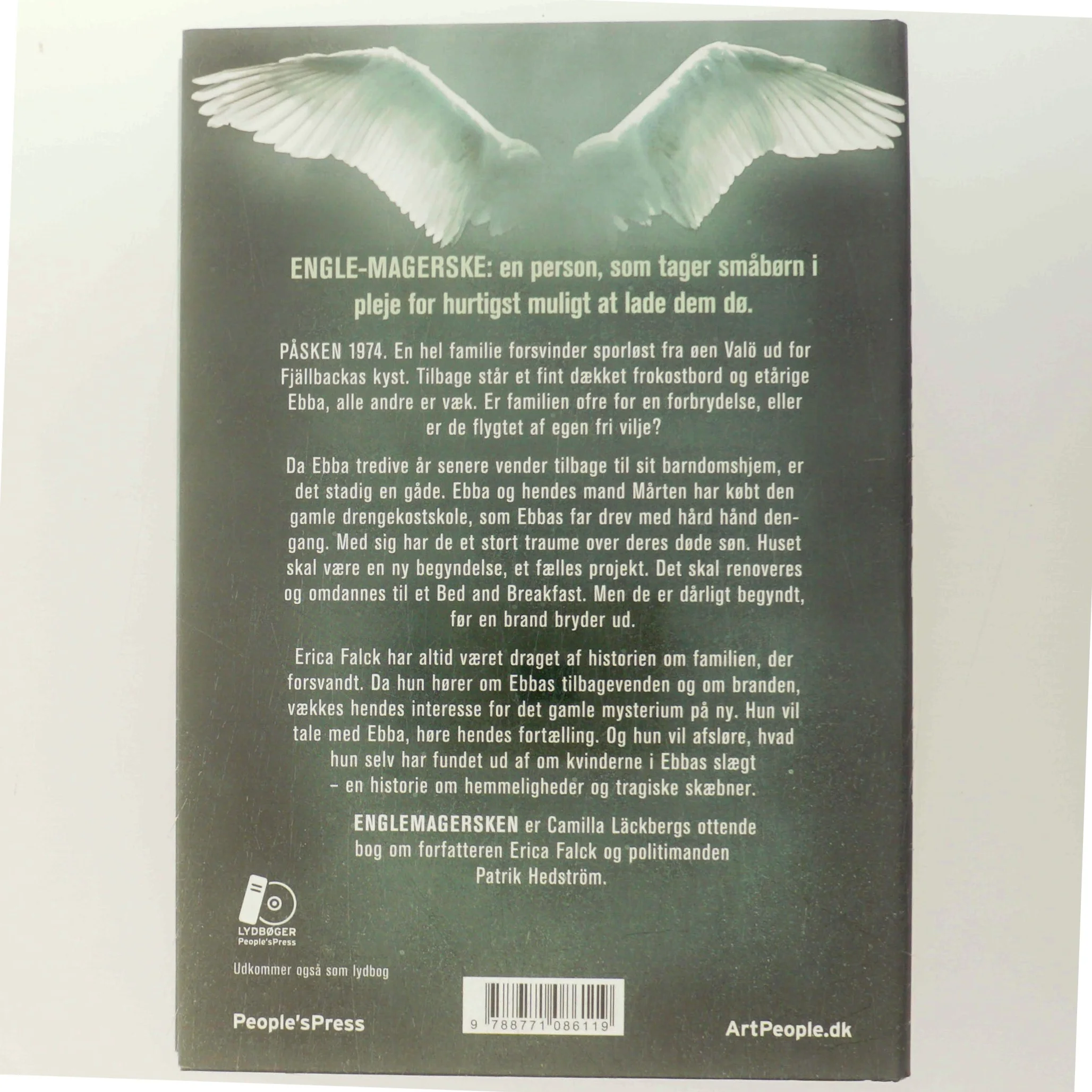 Englemagersken : kriminalroman af Camilla Läckberg (Bog)