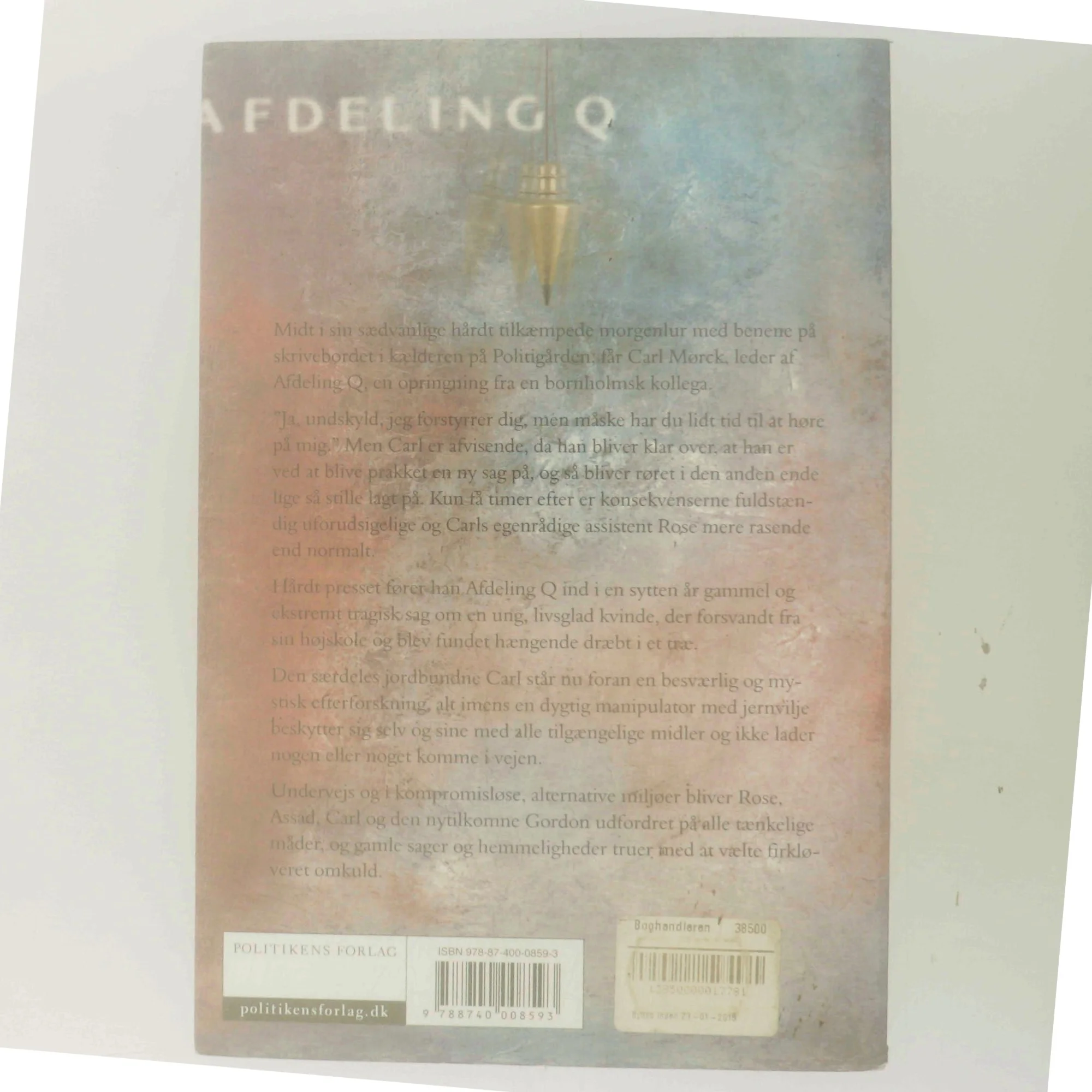 Den grænseløse : krimithriller af Jussi Adler-Olsen (Bog)