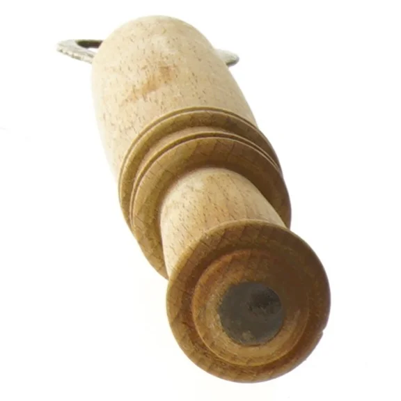 Flaskeskyder med træhåndtag (str. 24 cm)