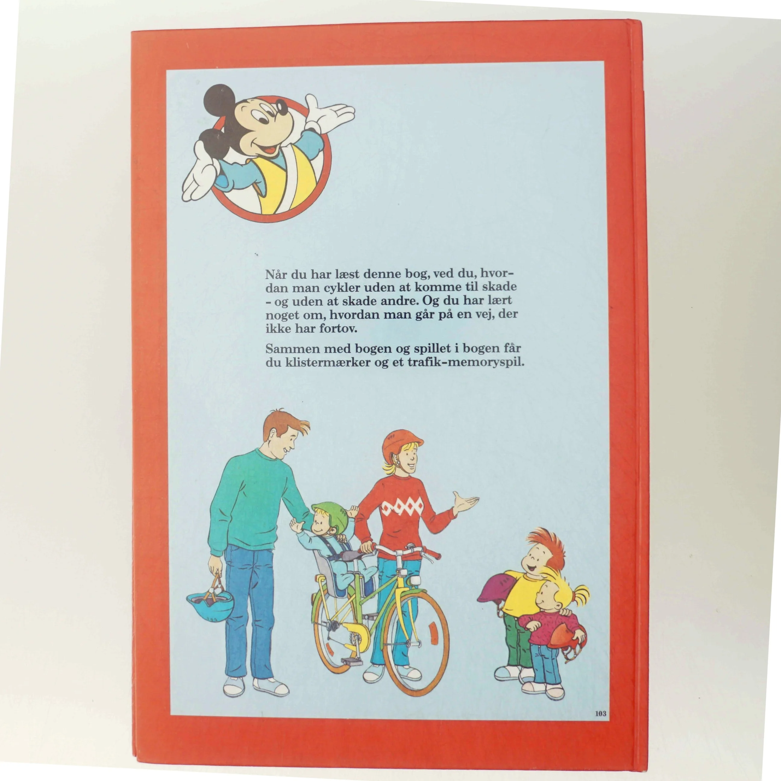 Disney trafikrelateret bog og spil